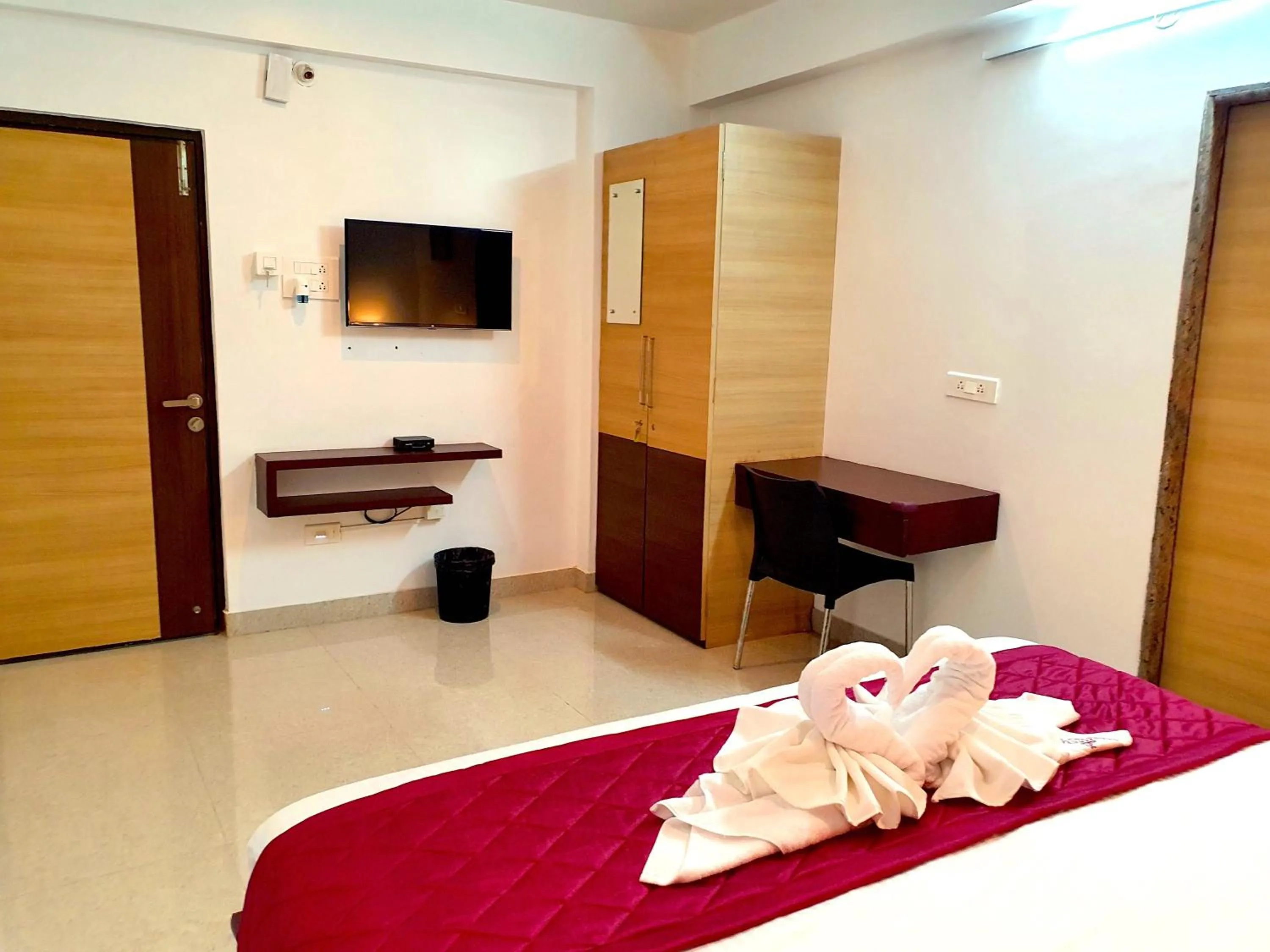 Bed in Sai Shreyas Residency, Best Hotel near Bangalore Airport
