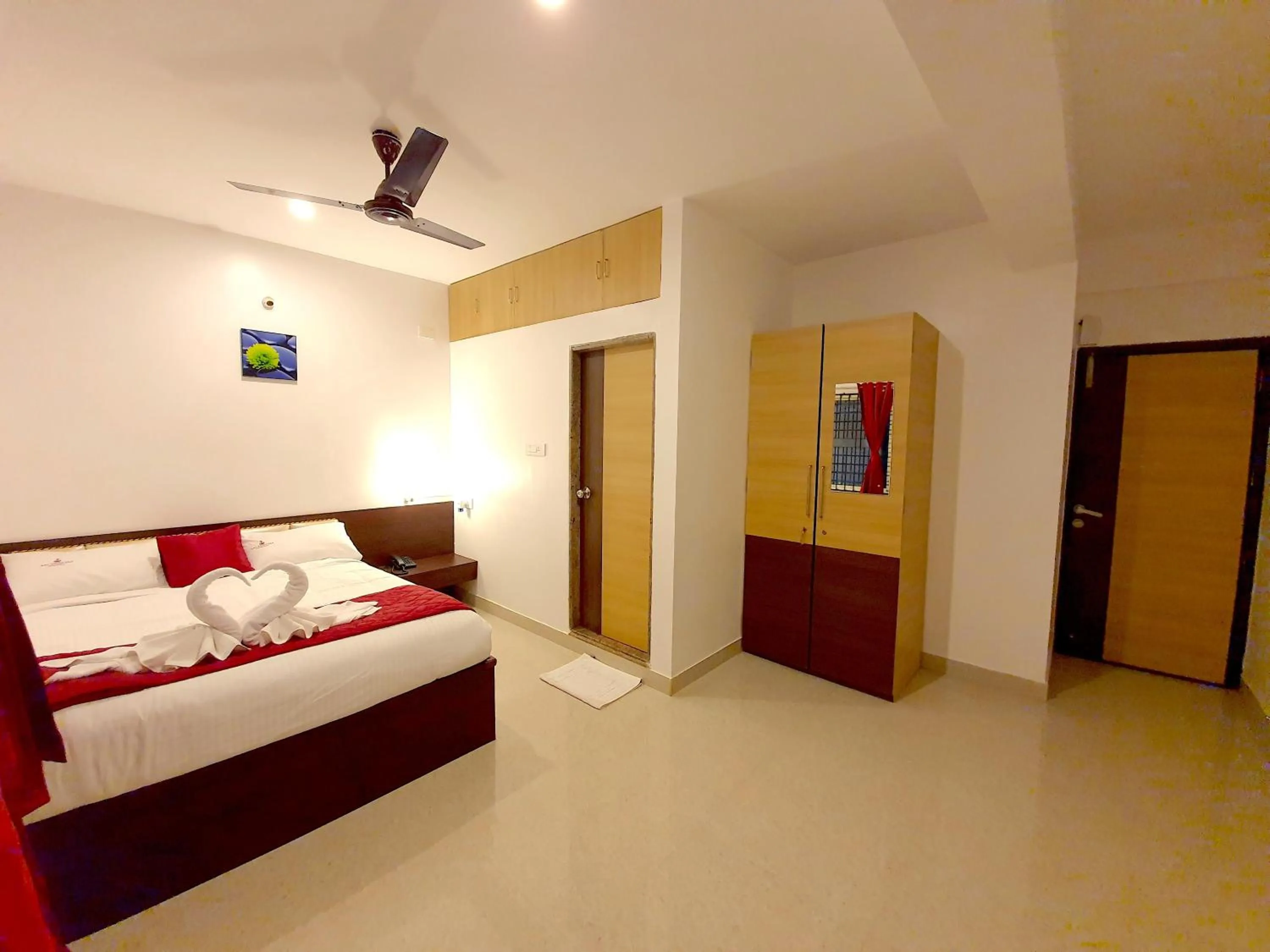 Bed in Sai Shreyas Residency, Best Hotel near Bangalore Airport