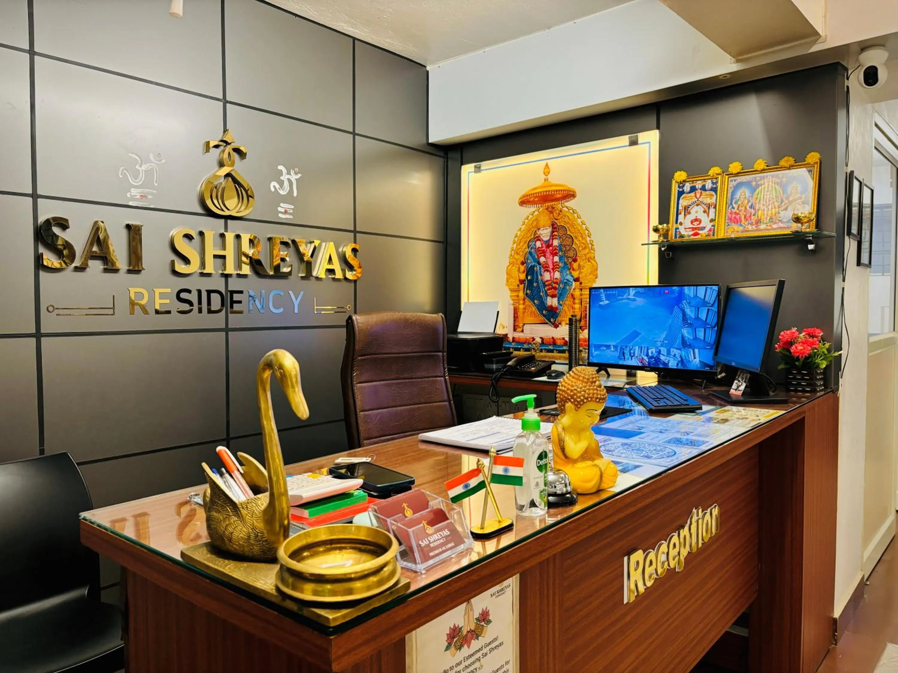 Property logo or sign in Sai Shreyas Residency, Best Hotel near Bangalore Airport