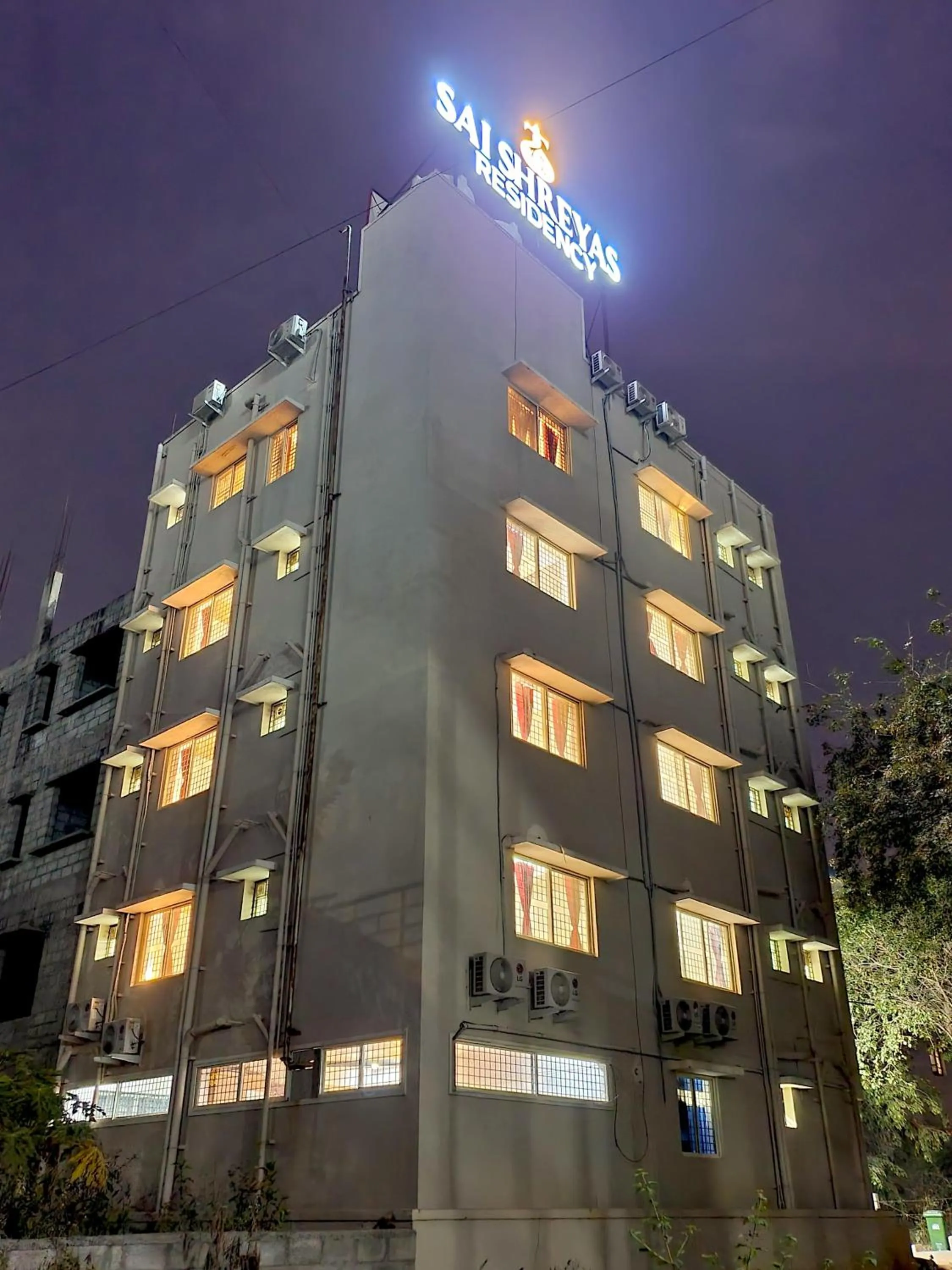 Property building in Sai Shreyas Residency, Best Hotel near Bangalore Airport