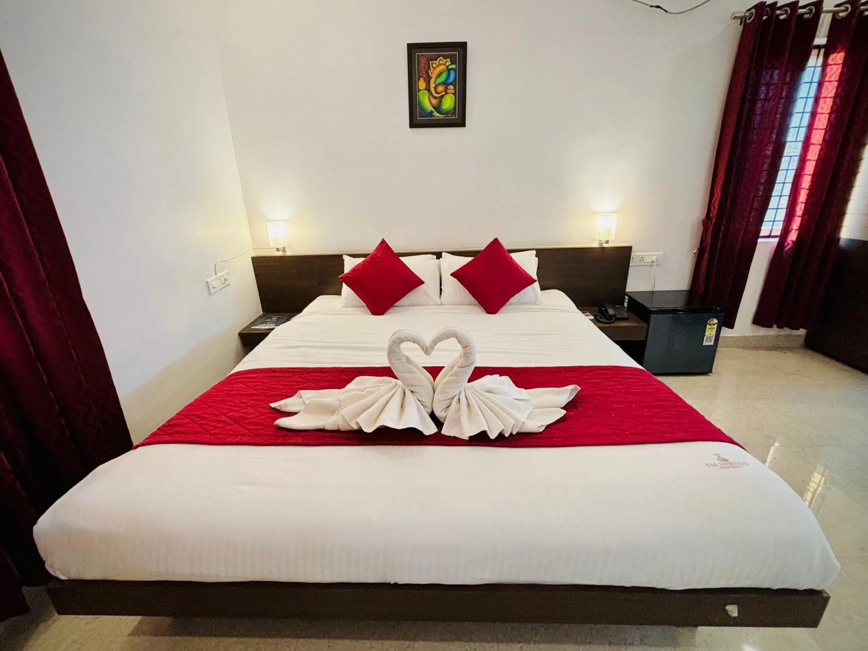 Bed in Sai Shreyas Residency, Best Hotel near Bangalore Airport