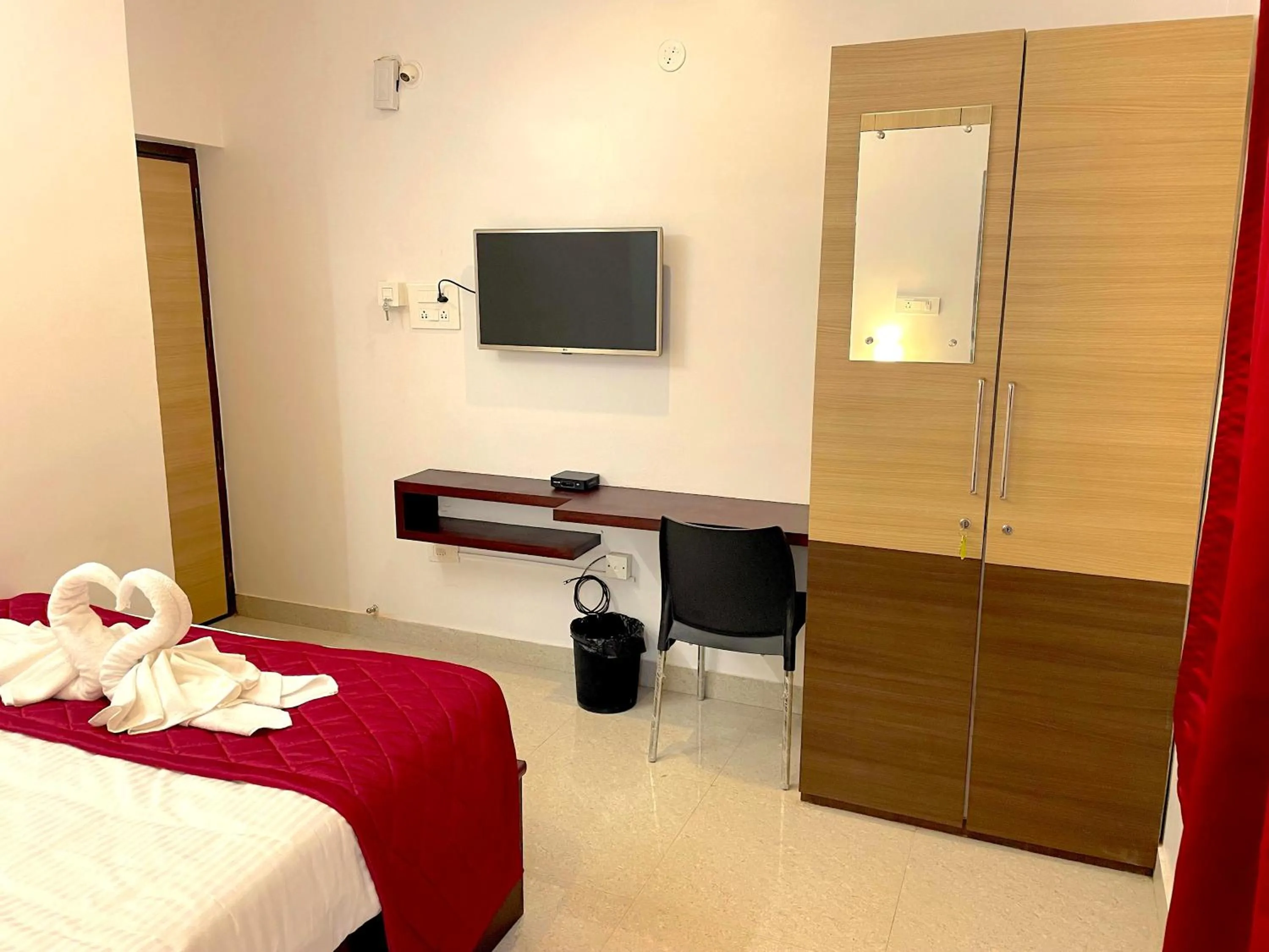 Bed in Sai Shreyas Residency, Best Hotel near Bangalore Airport