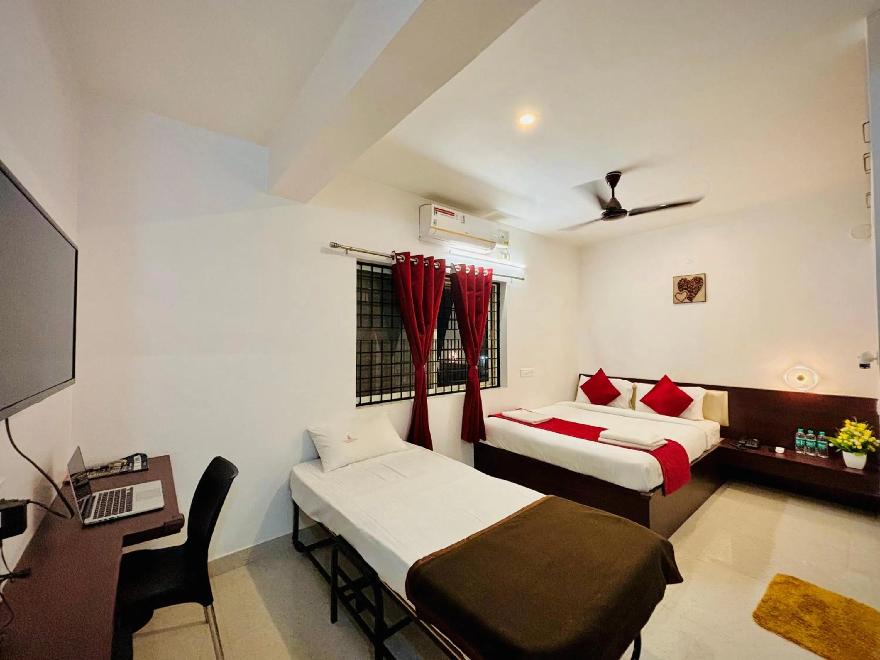 Bed in Sai Shreyas Residency, Best Hotel near Bangalore Airport
