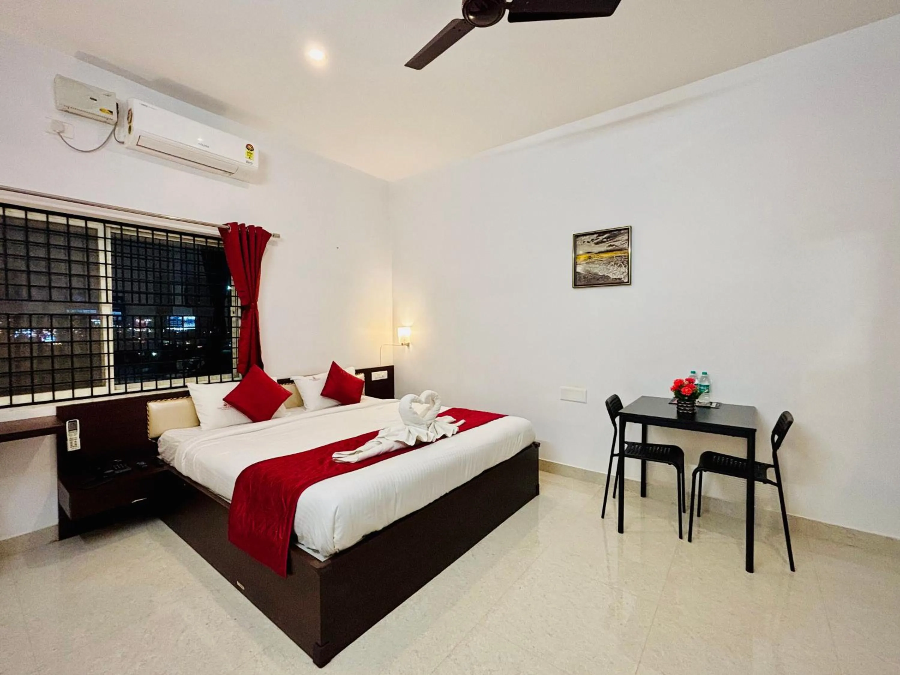 Bed in Sai Shreyas Residency, Best Hotel near Bangalore Airport