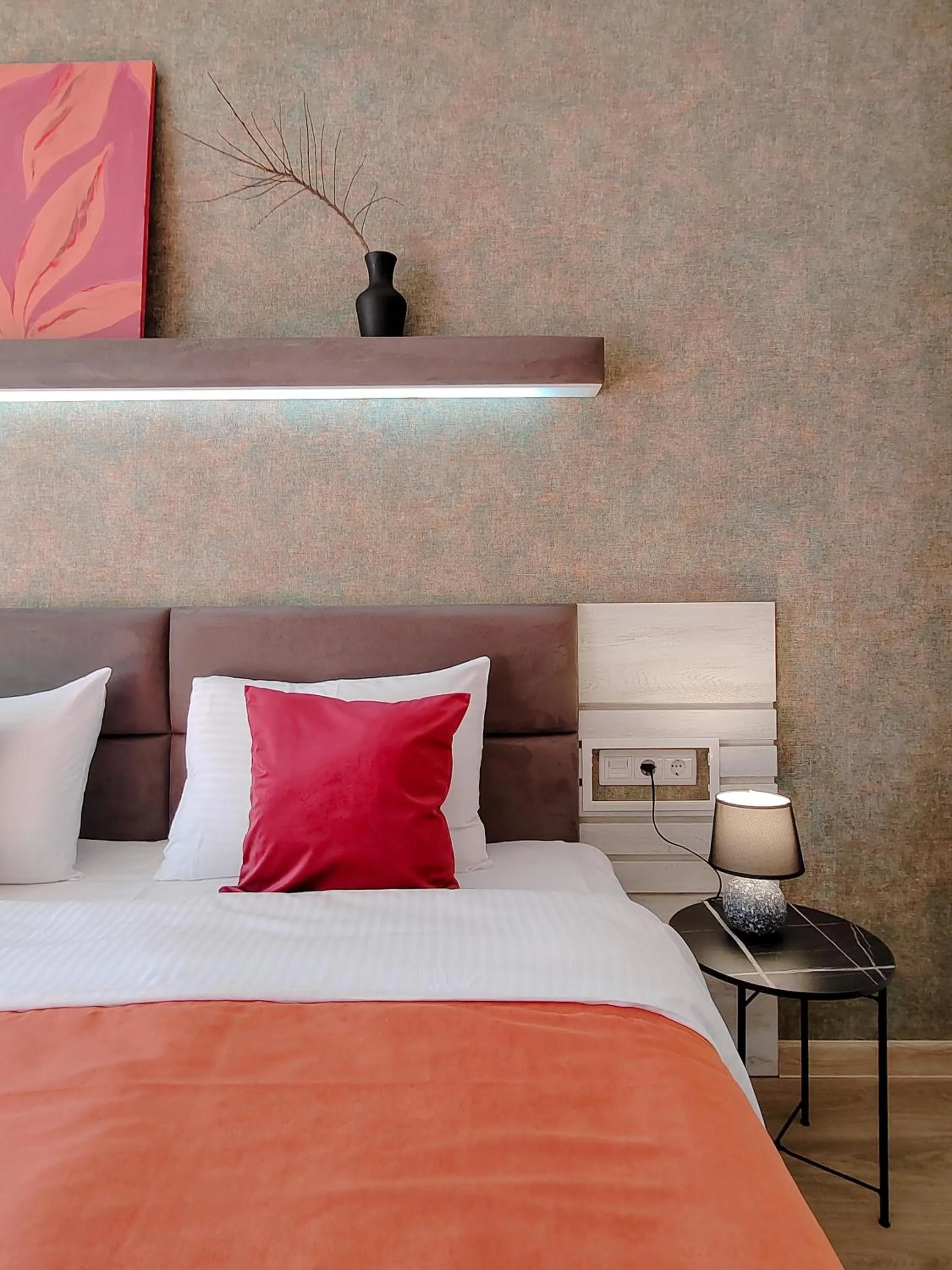 Bedroom in Round Garden Hotel