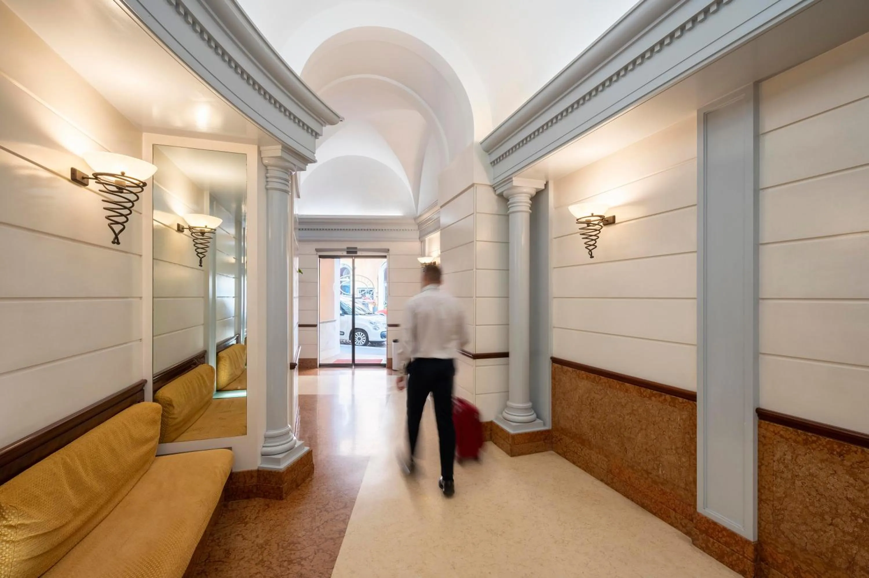 Lobby or reception in Hotel Hiberia