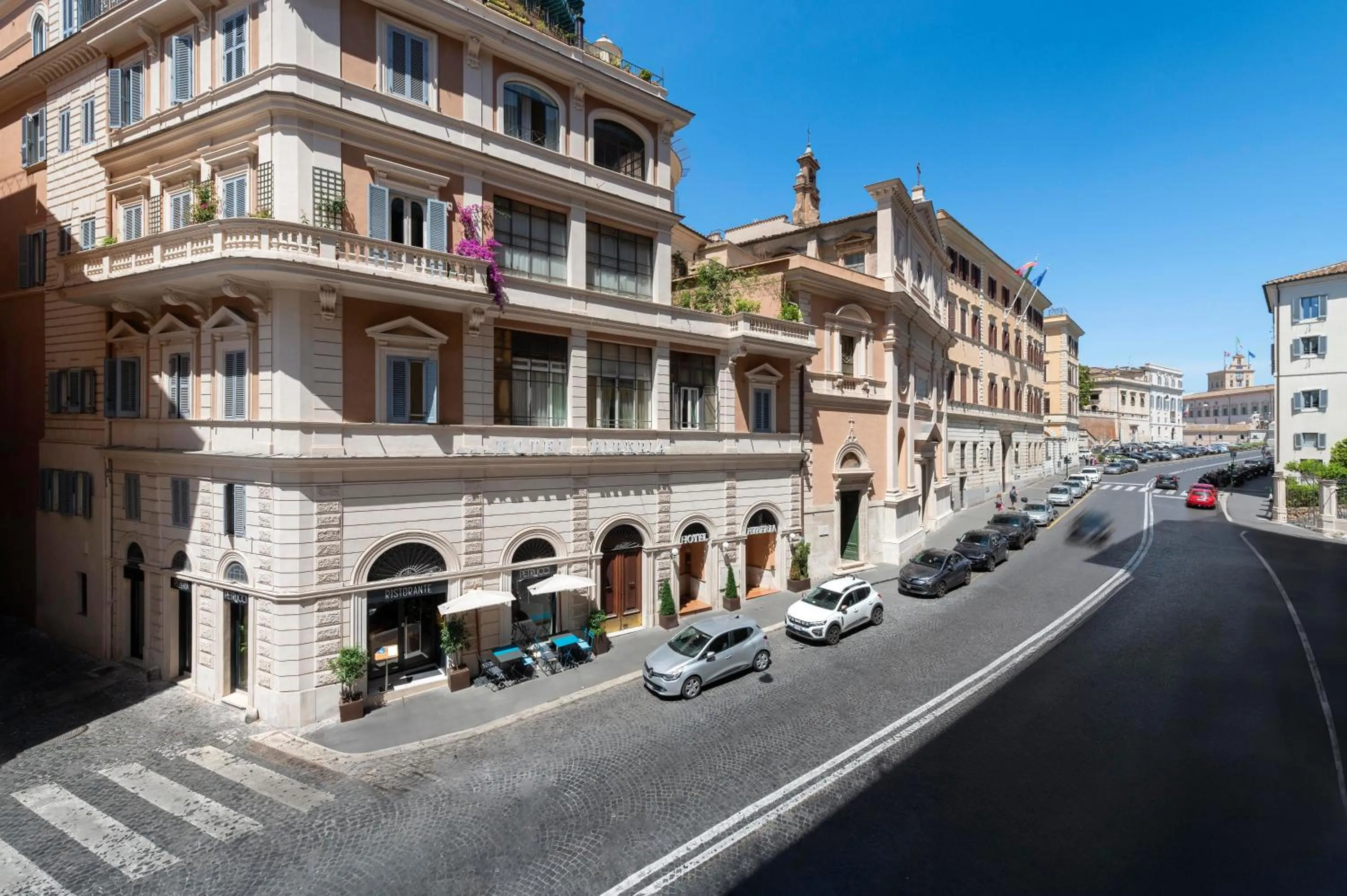 Property building in Hotel Hiberia