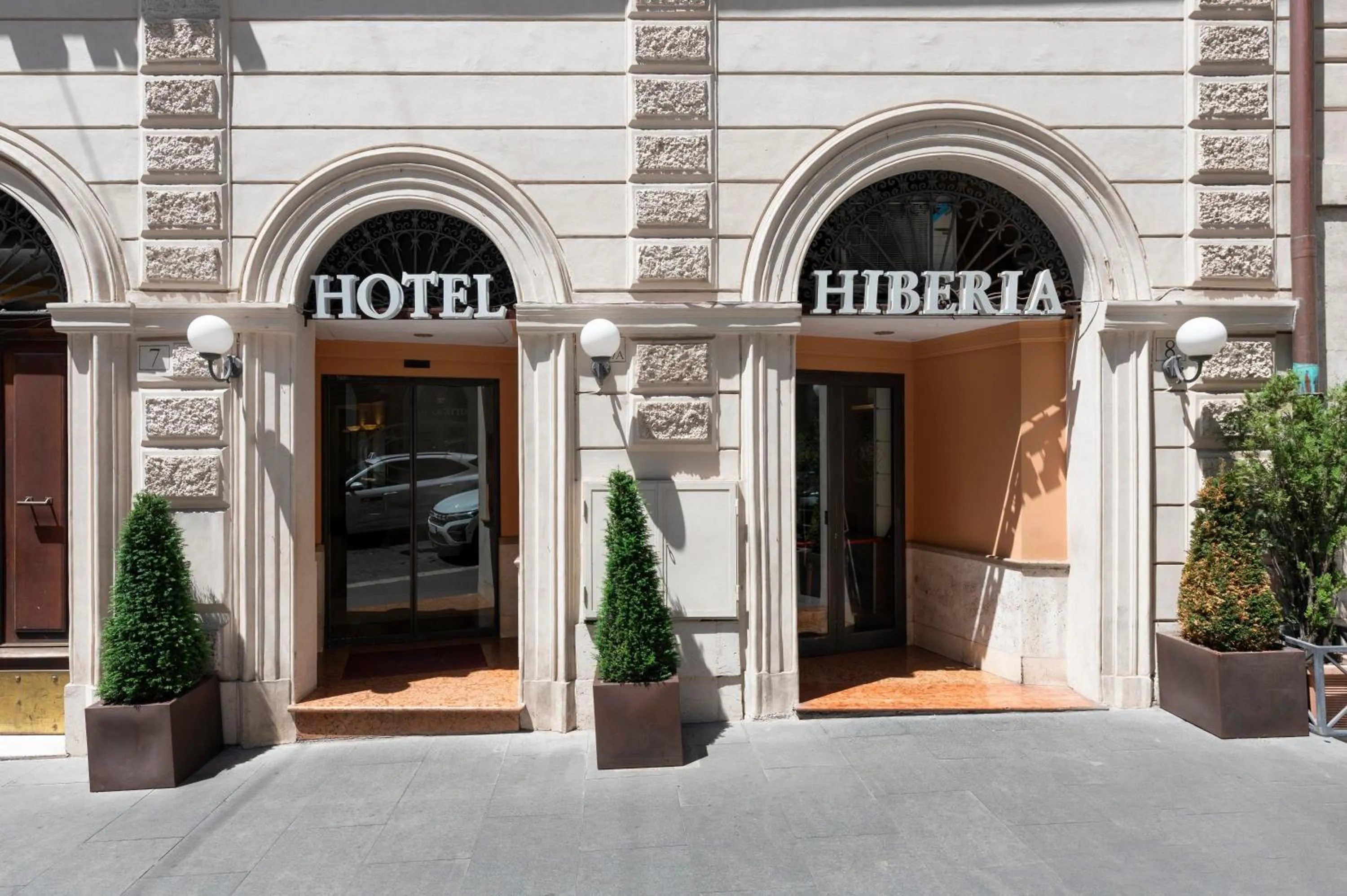 Property building in Hotel Hiberia