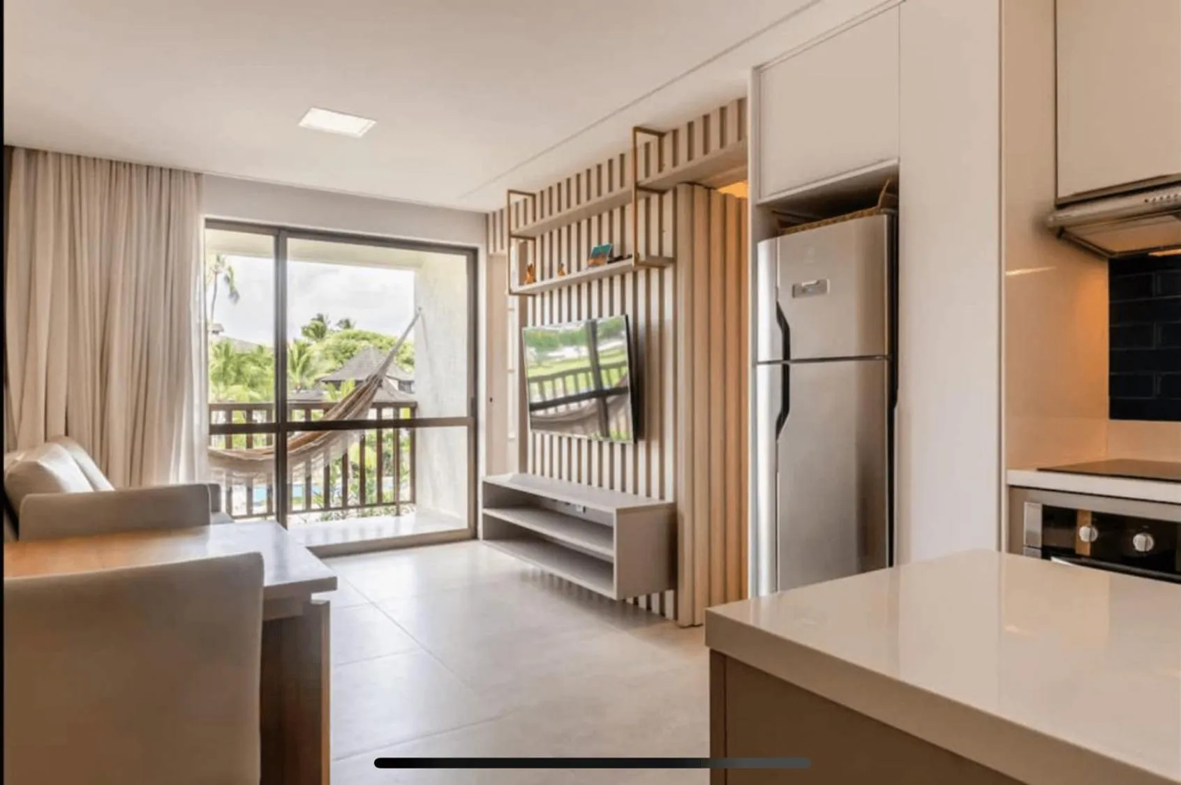 Living room in Porto de Galinhas Beach Class Resort Muro Alto 6311