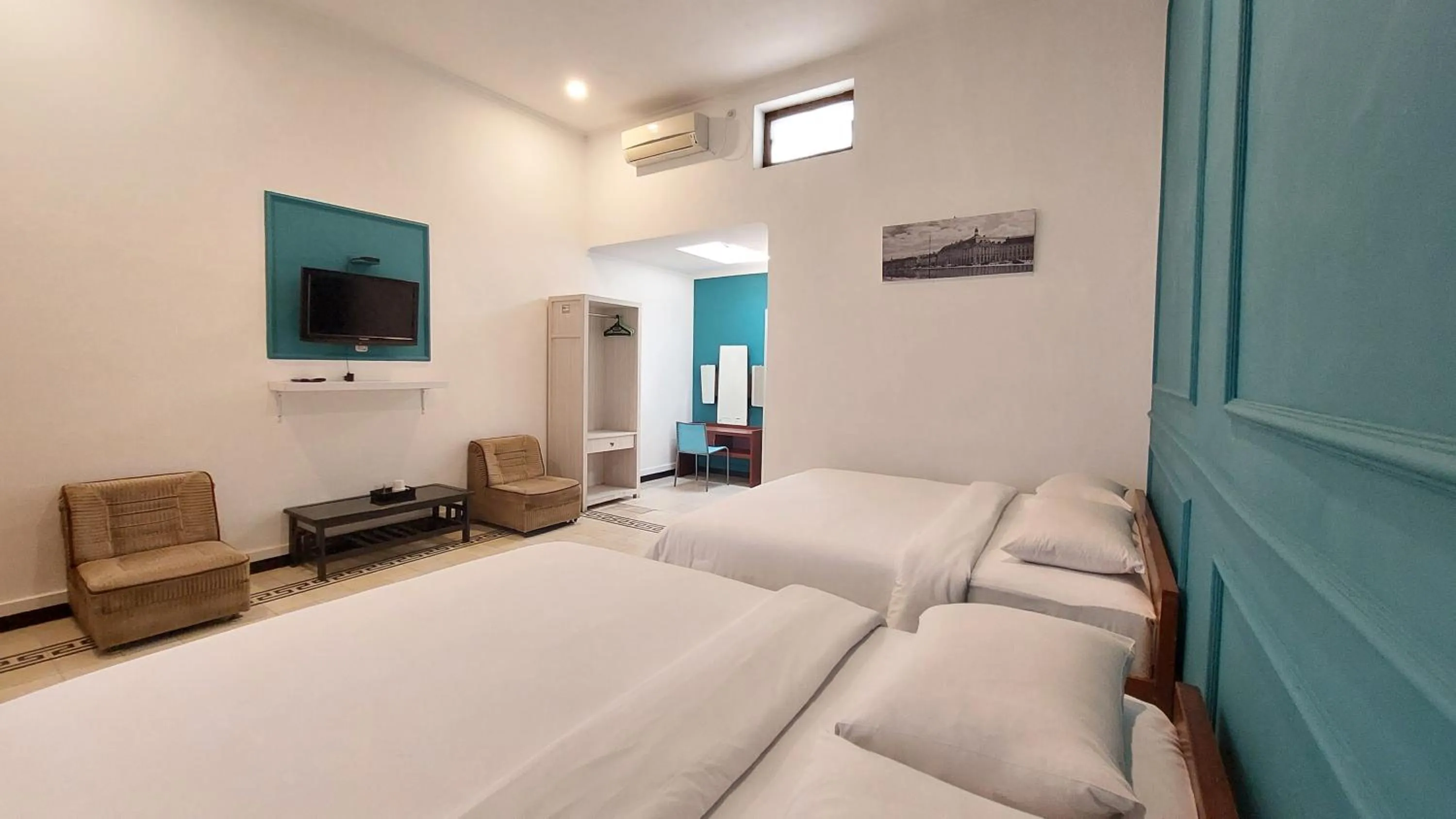 Bedroom, Bed in Riche Heritage Hotel