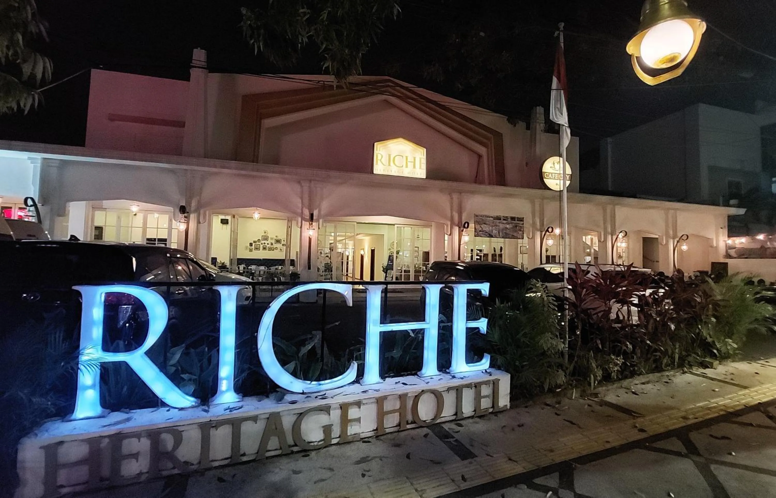 Property building in Riche Heritage Hotel