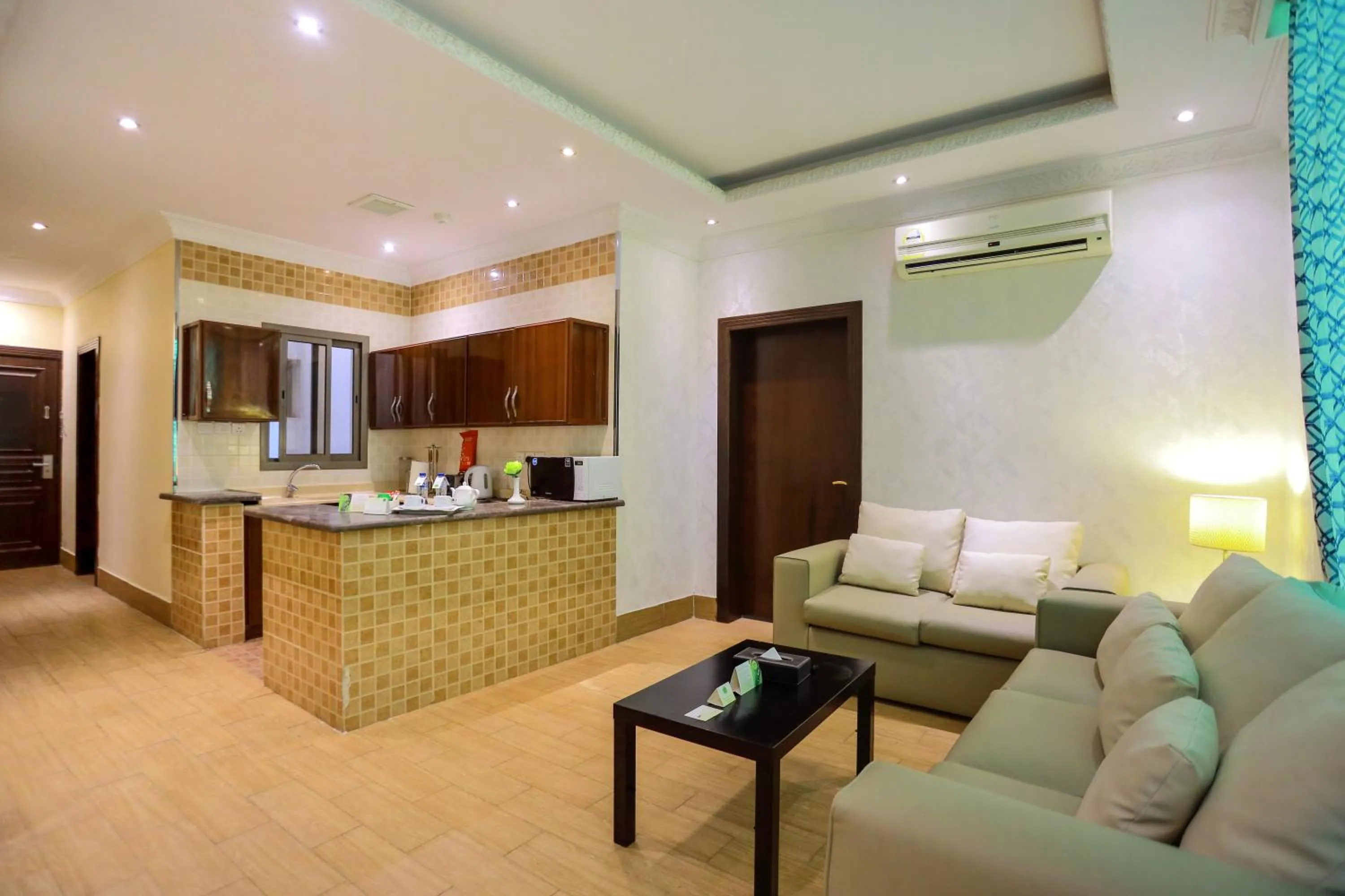 Living room in Hospitality Path Serviced Apartments