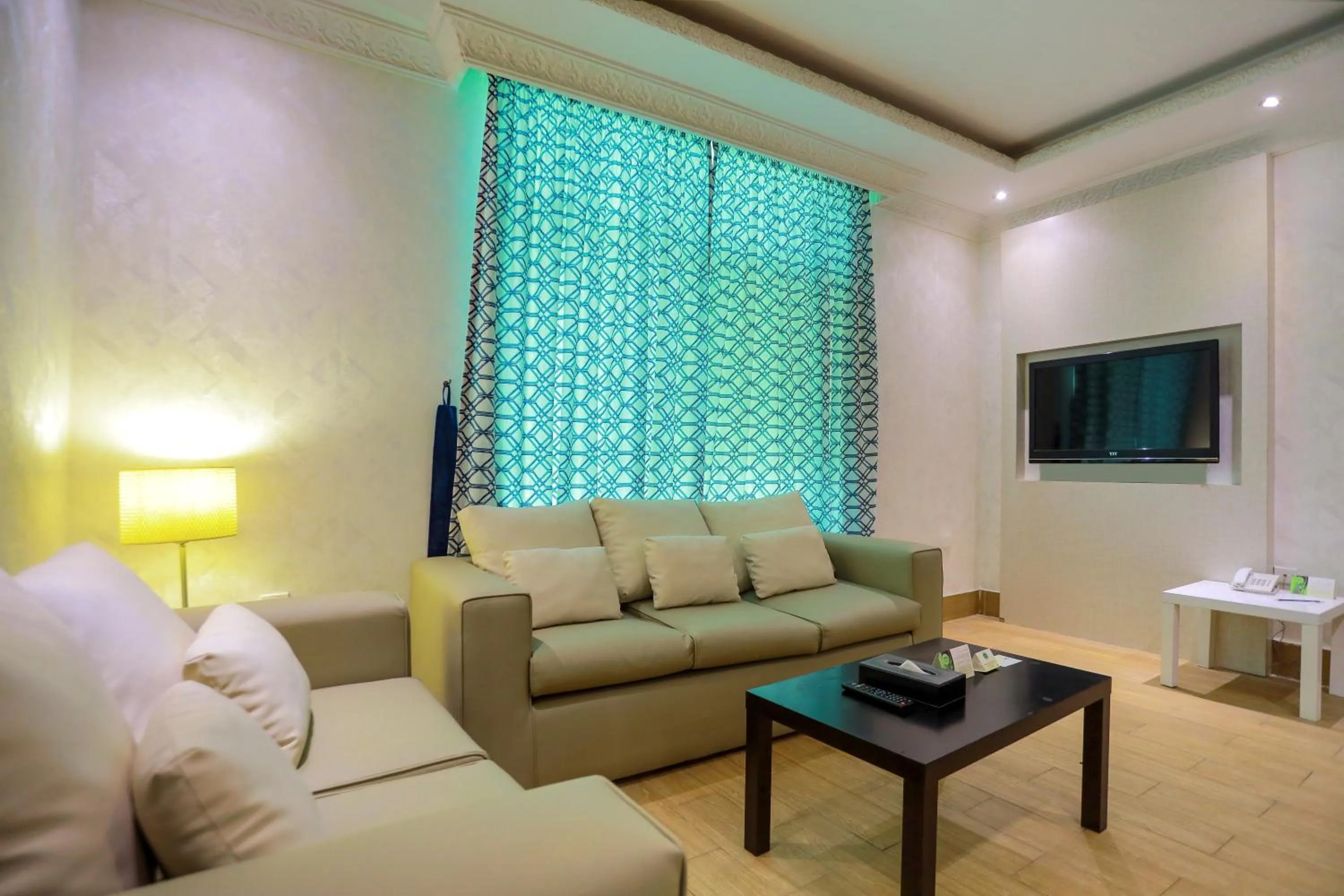 Living room in Hospitality Path Serviced Apartments