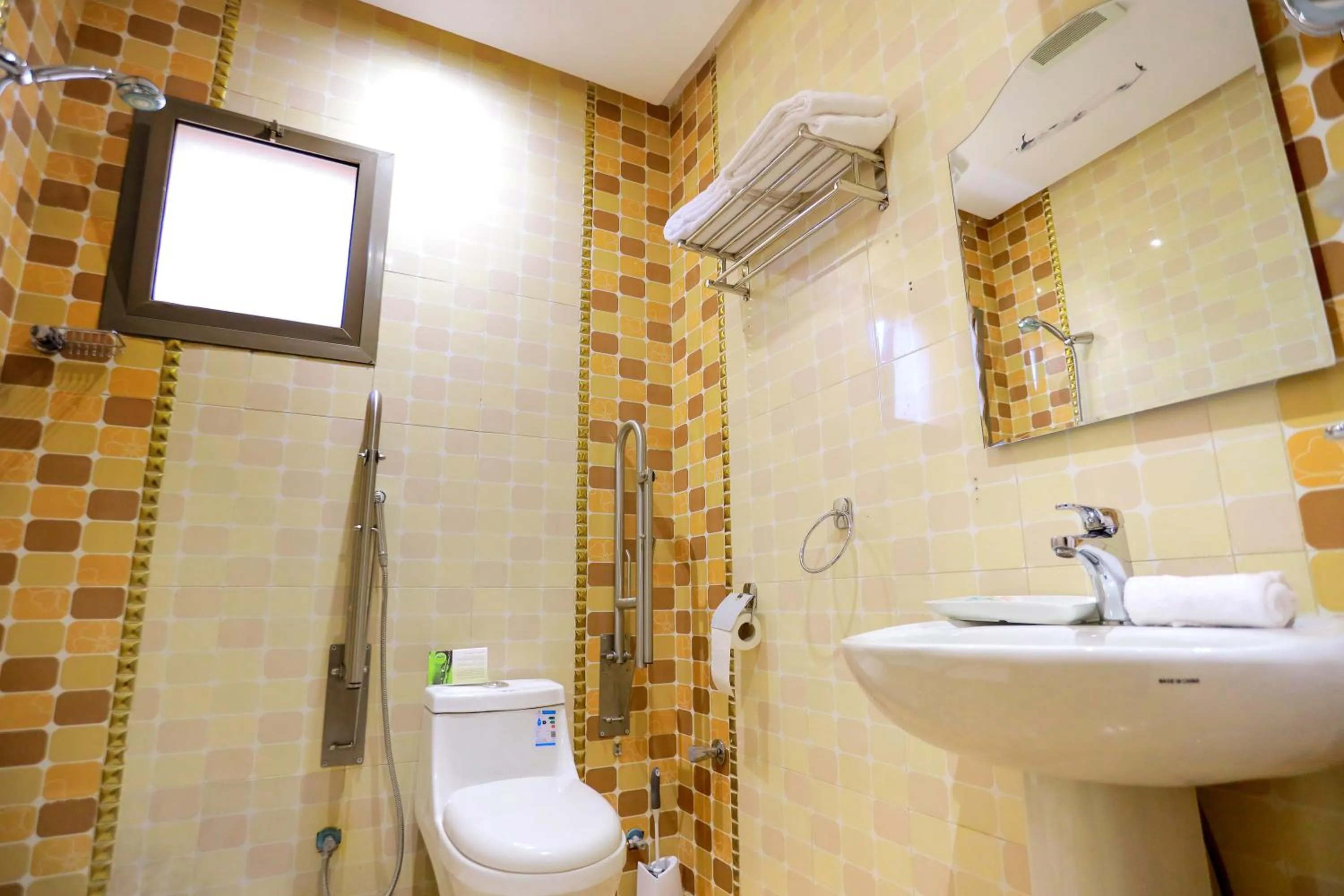 Bathroom in Hospitality Path Serviced Apartments