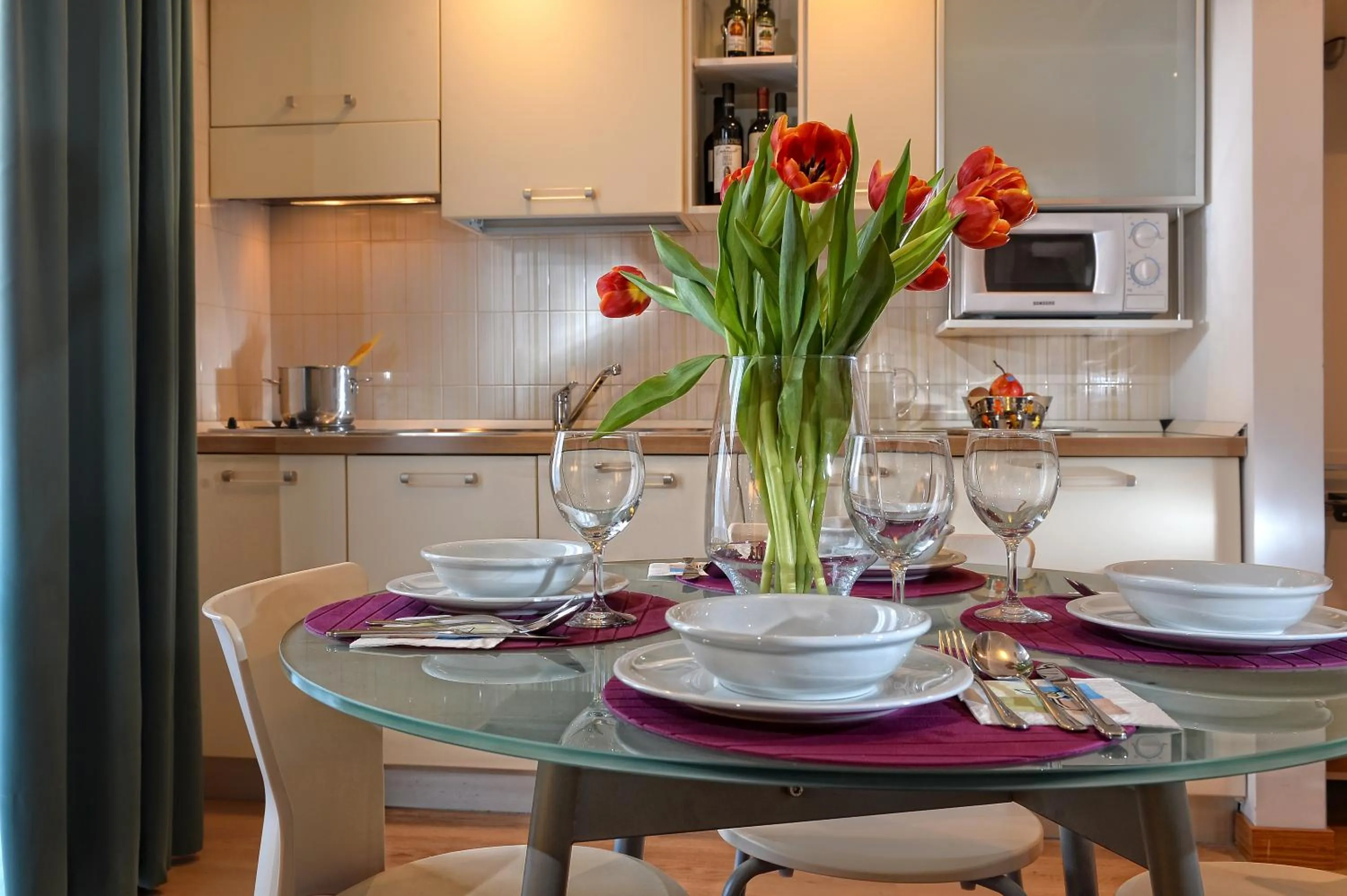 Kitchen or kitchenette in Elite Hotel & Spa