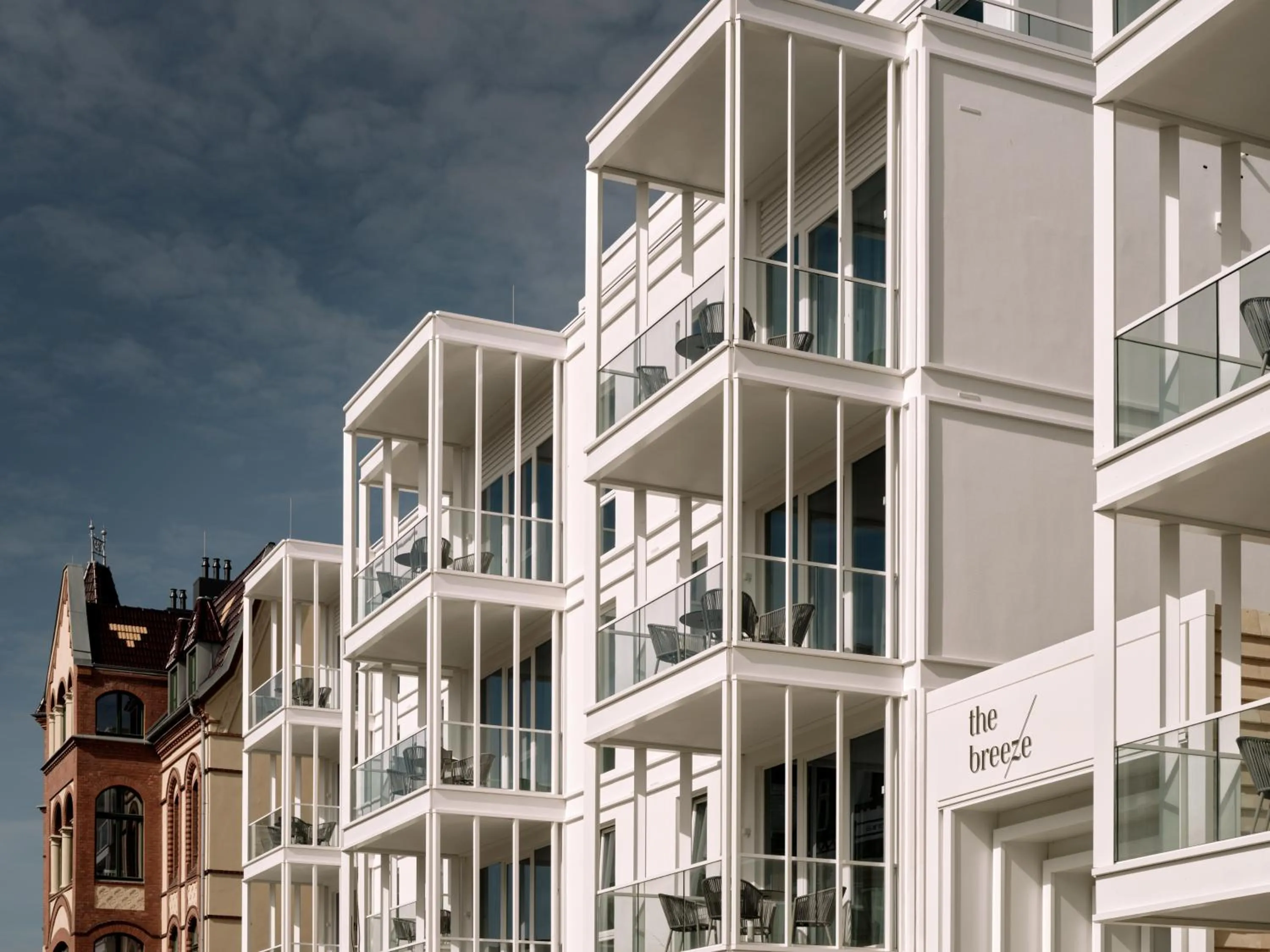 Property building in the breeze