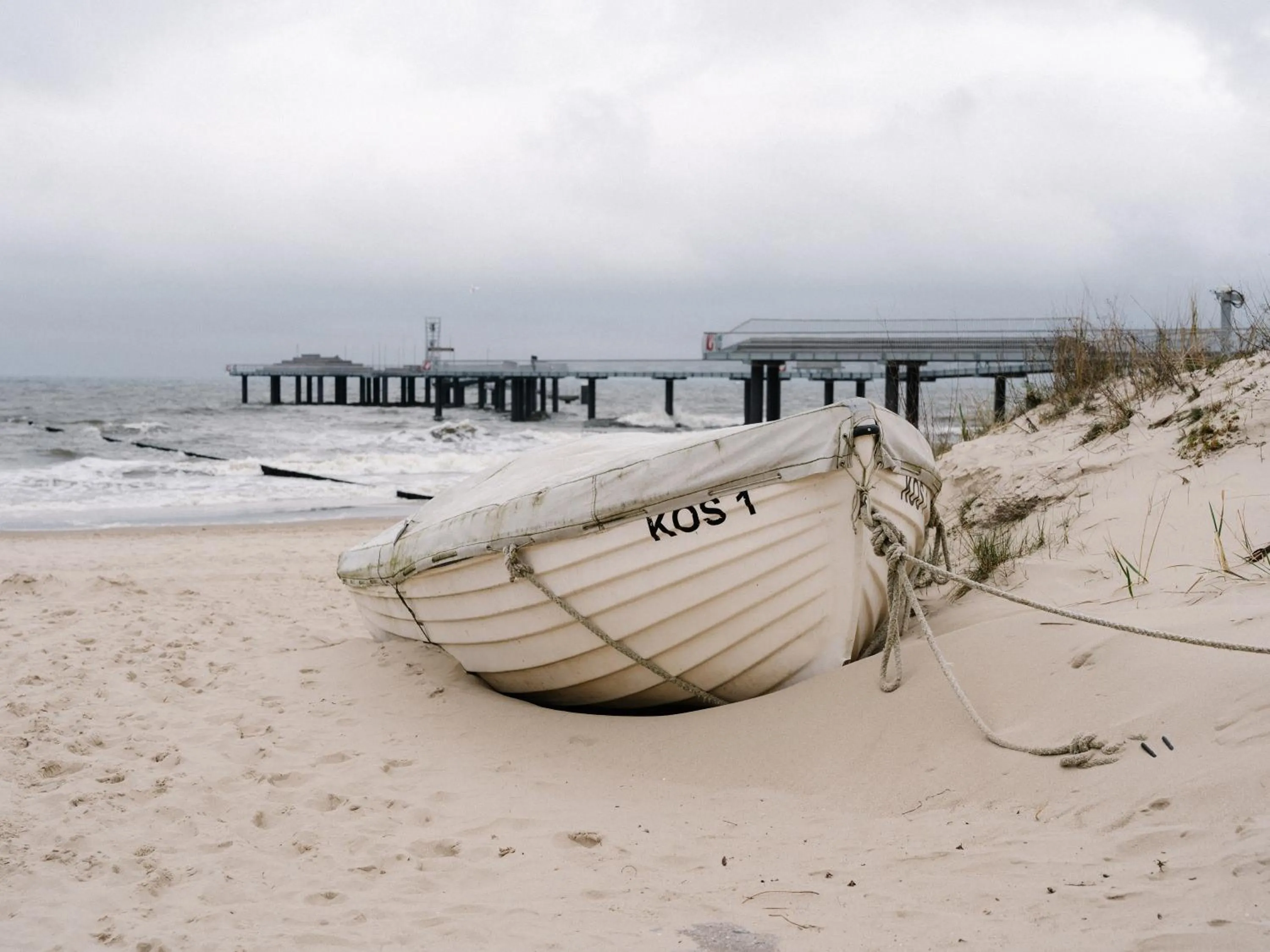 Beach in the breeze