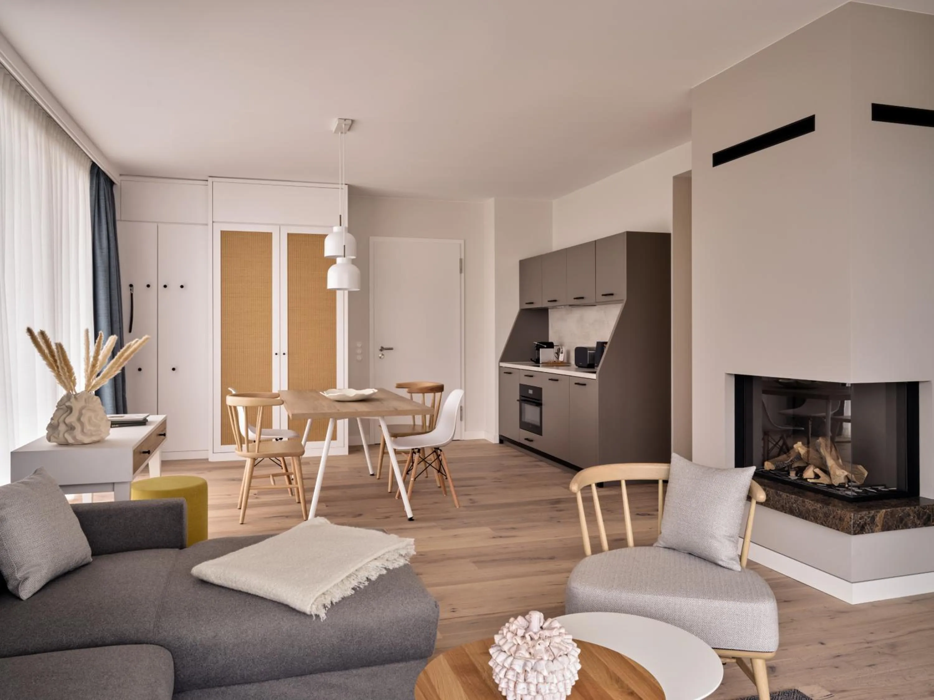 Kitchen or kitchenette in the breeze