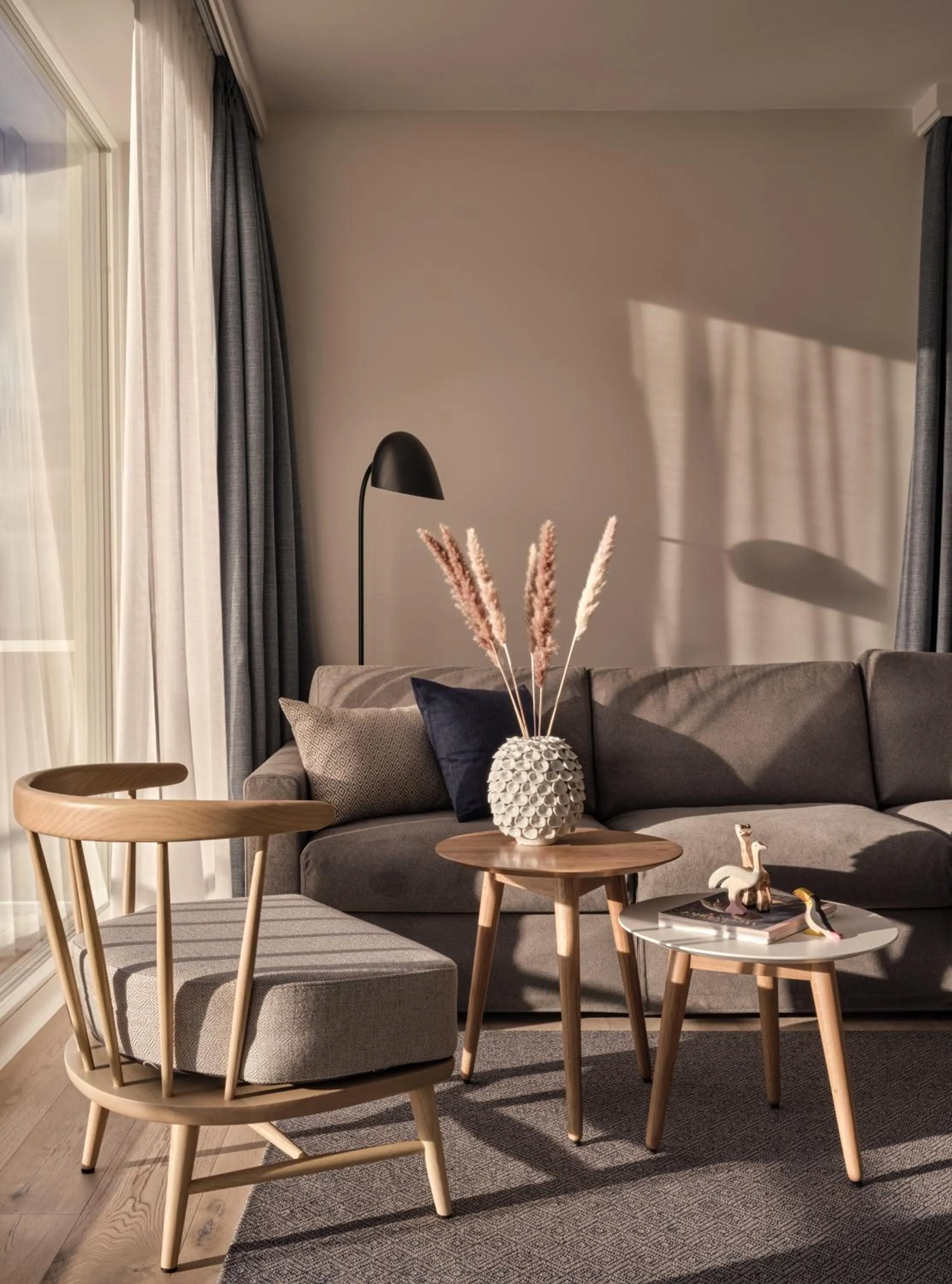 Living room in the breeze