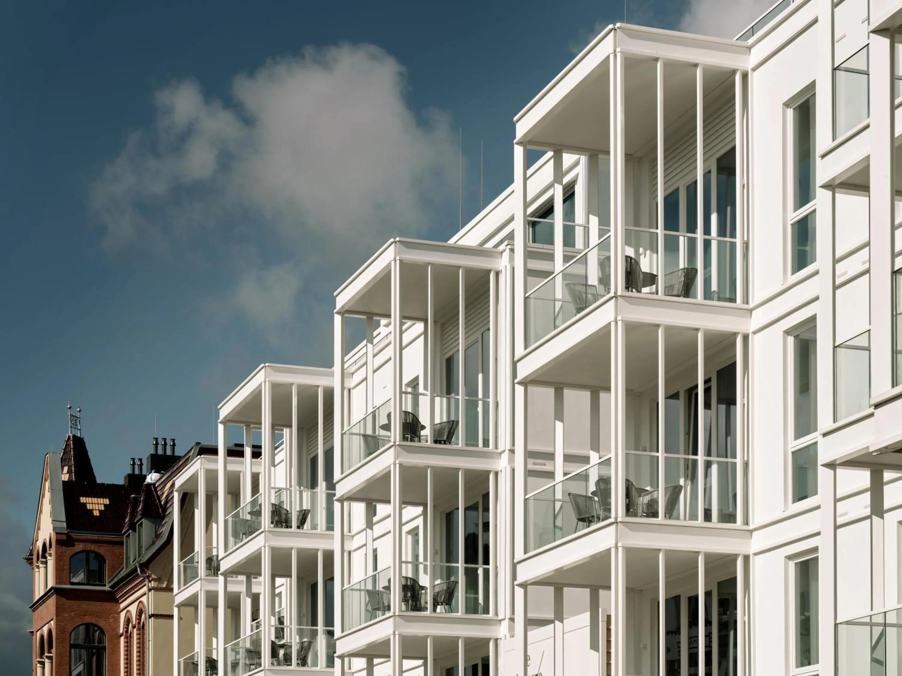 Property building in the breeze