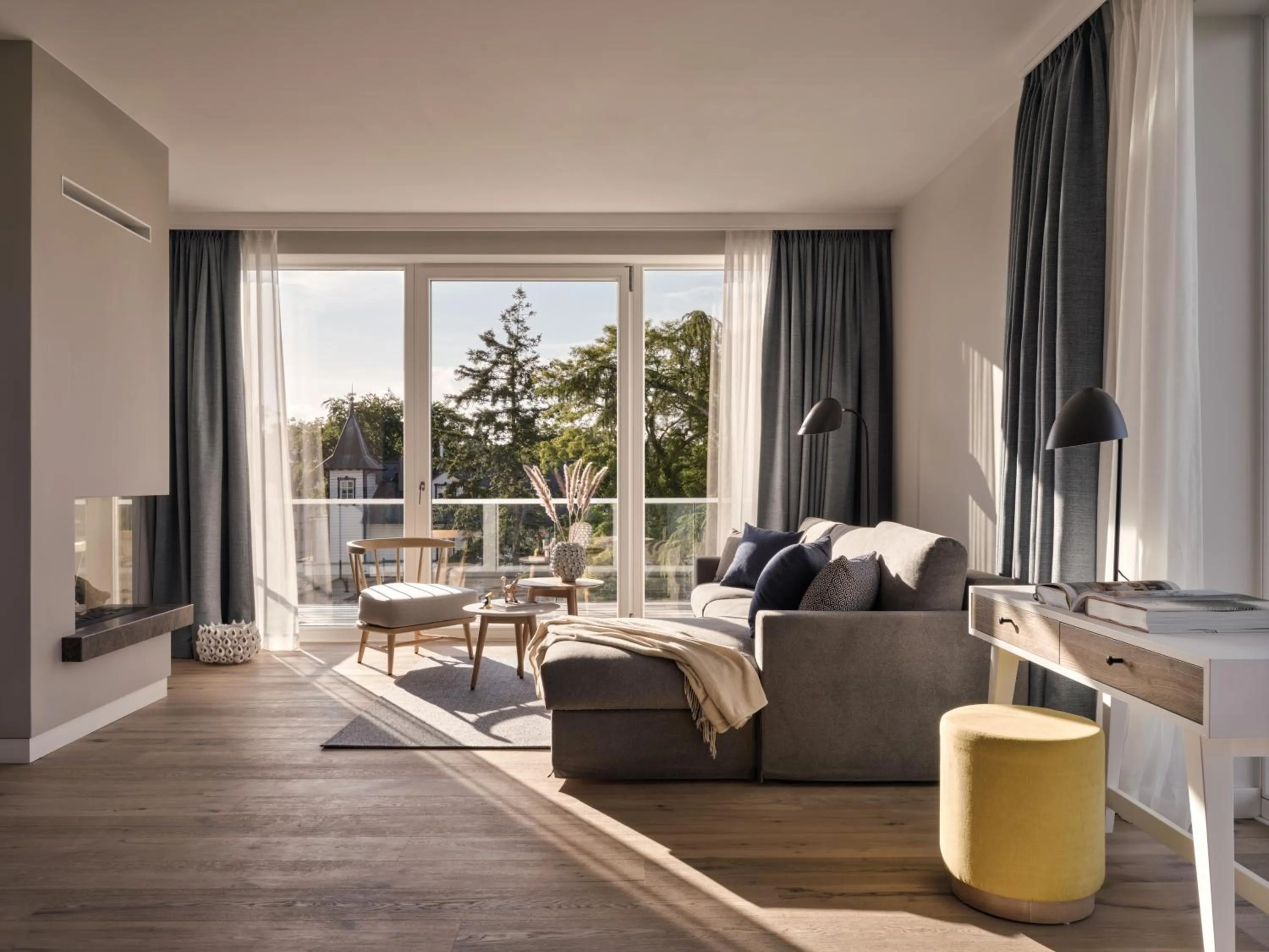 Living room in the breeze