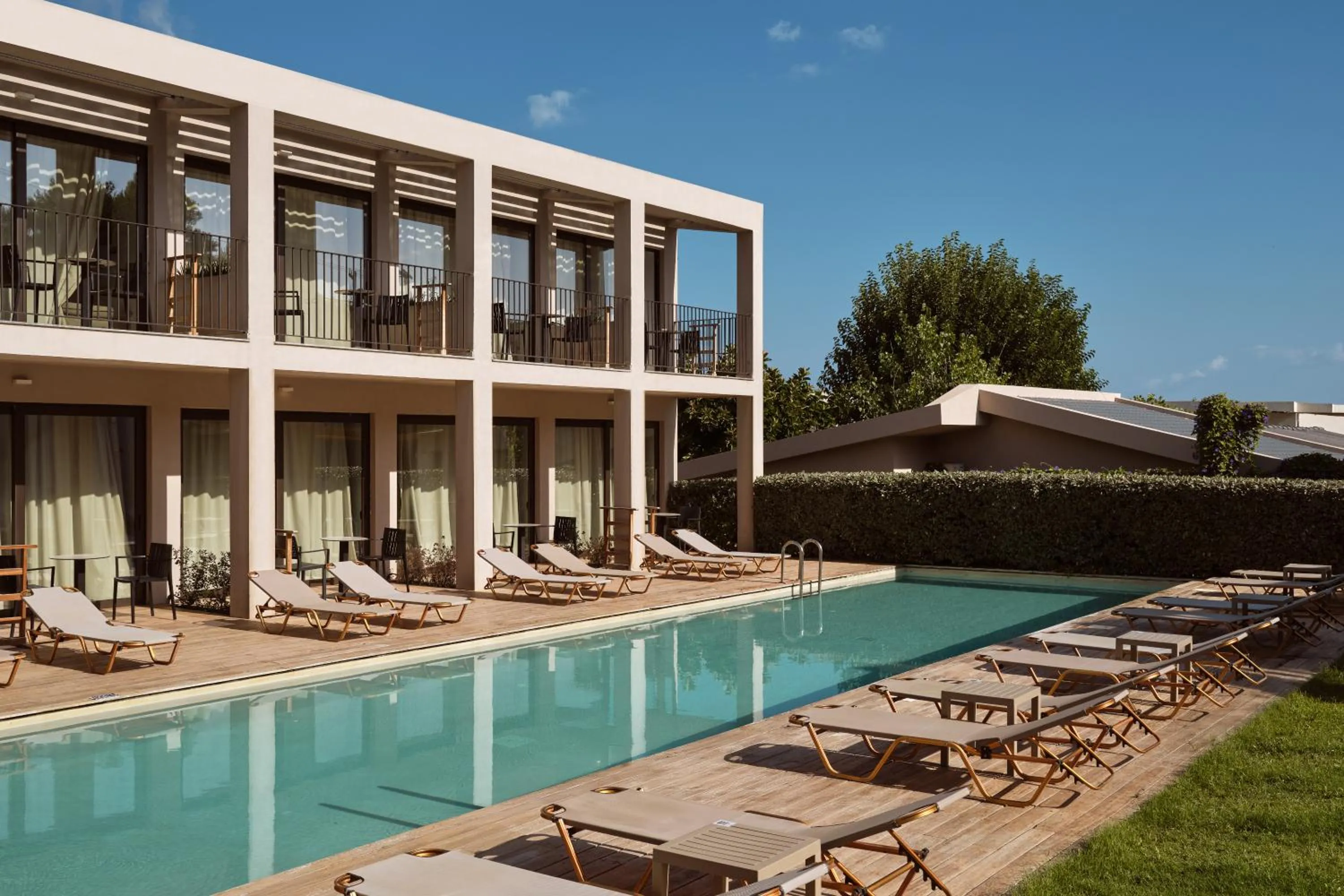 Swimming pool in New Beach Hotel