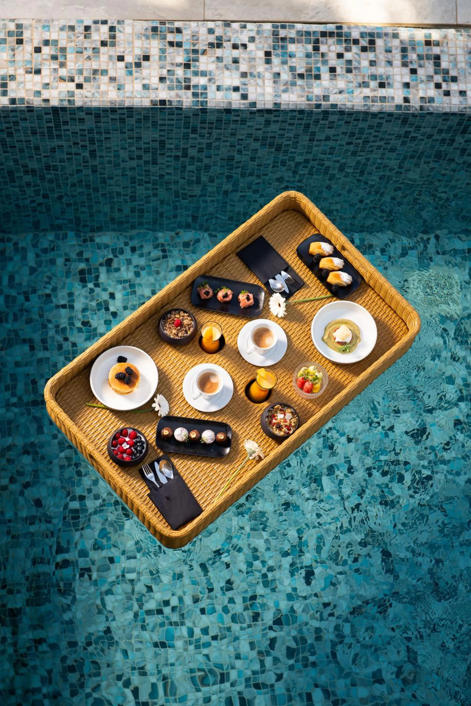 Swimming pool in Nautilux Rethymno by Mage Hotels