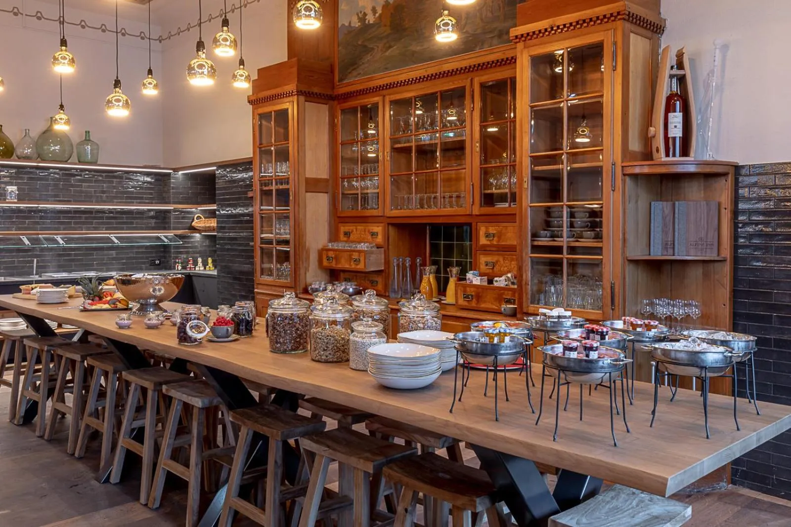 Buffet breakfast in ALPINE INN Davos