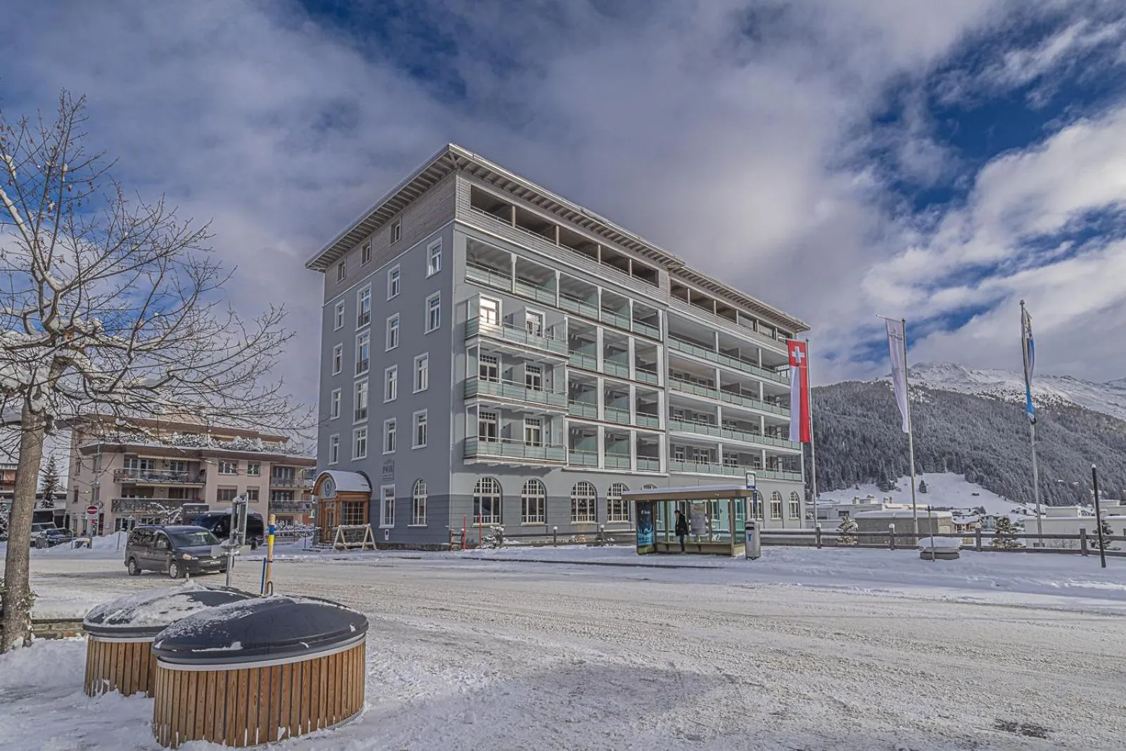 Property building in ALPINE INN Davos
