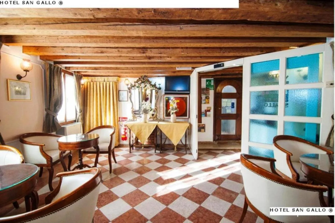 Lobby or reception in H O T E L S A N G A L L O l