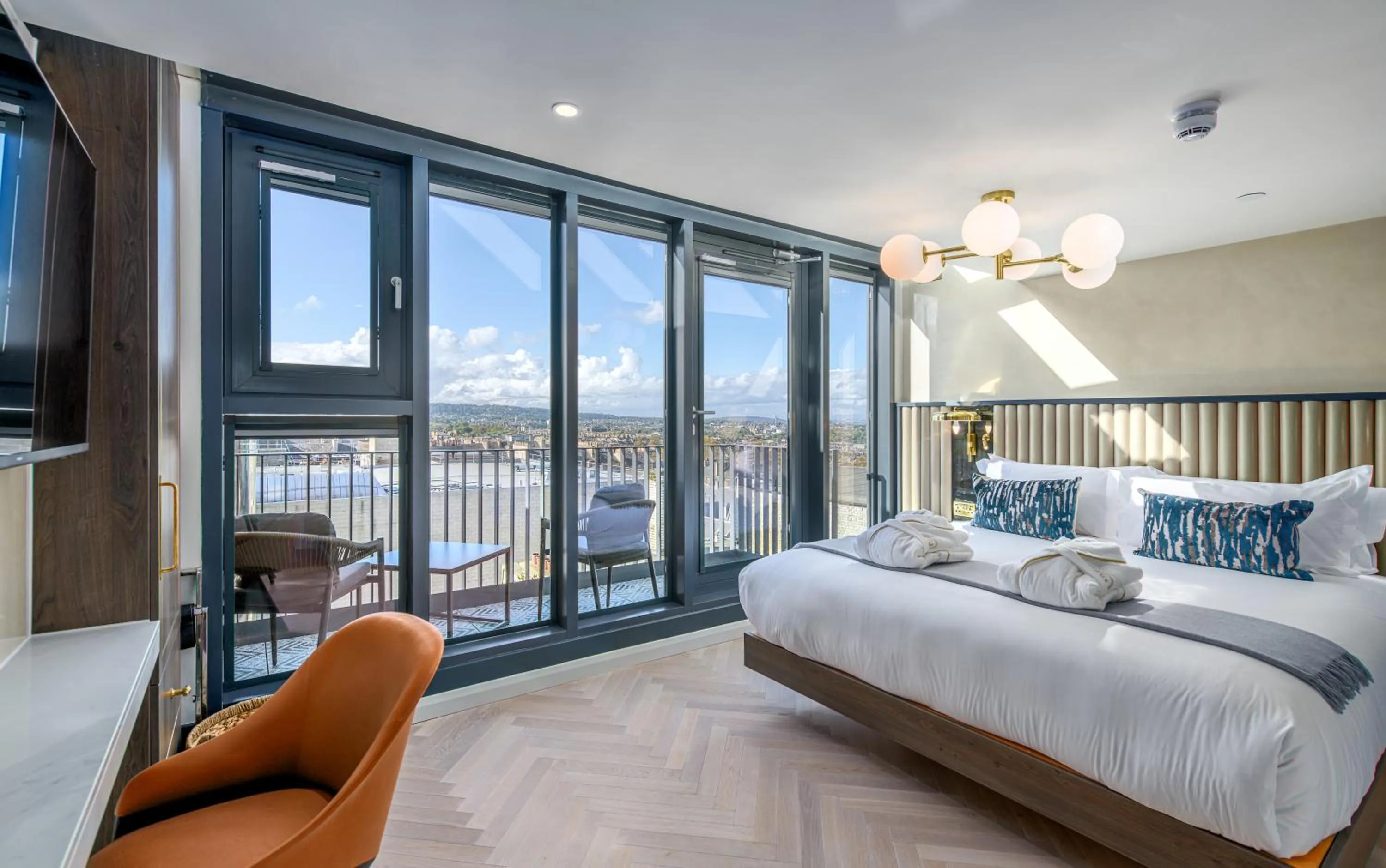 Balcony/Terrace, Bed in RÌGH Residences - George Street