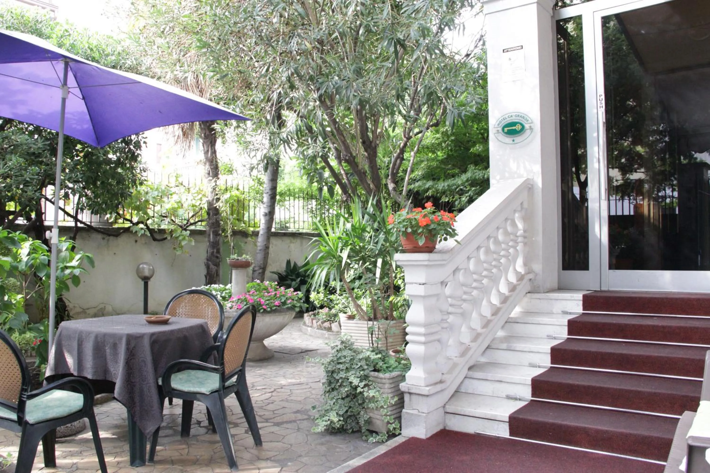 Garden view in Ca' Grande