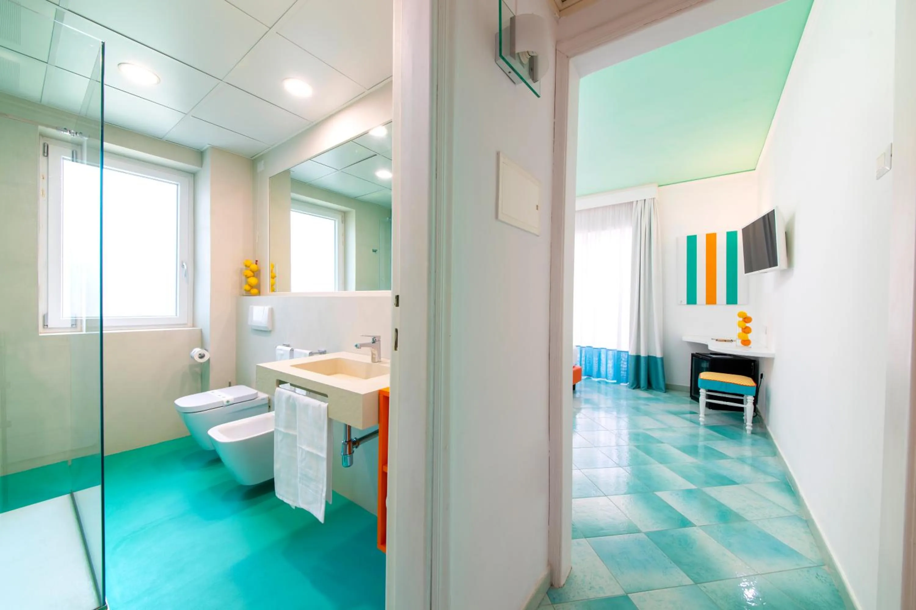 Bathroom in Hermitage Resort & Thermal Spa