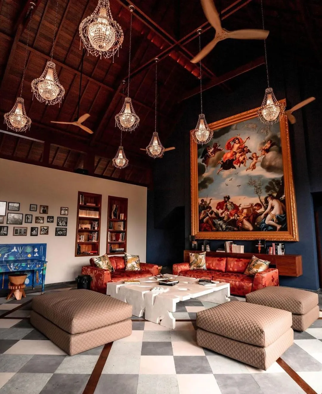 Seating area in La Reserve 1785 Canggu - Adults Only