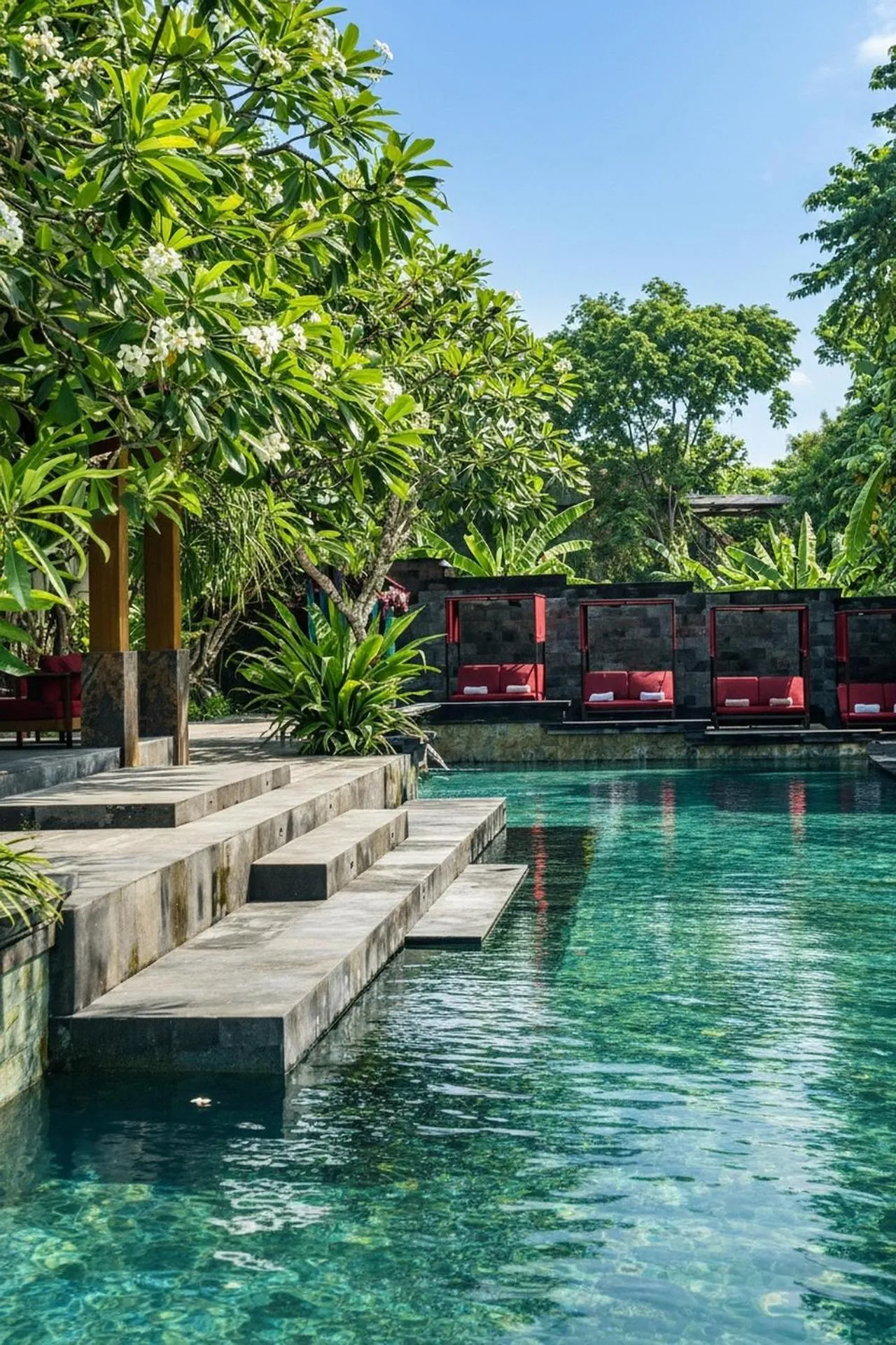 Swimming pool in La Reserve 1785 Canggu - Adults Only