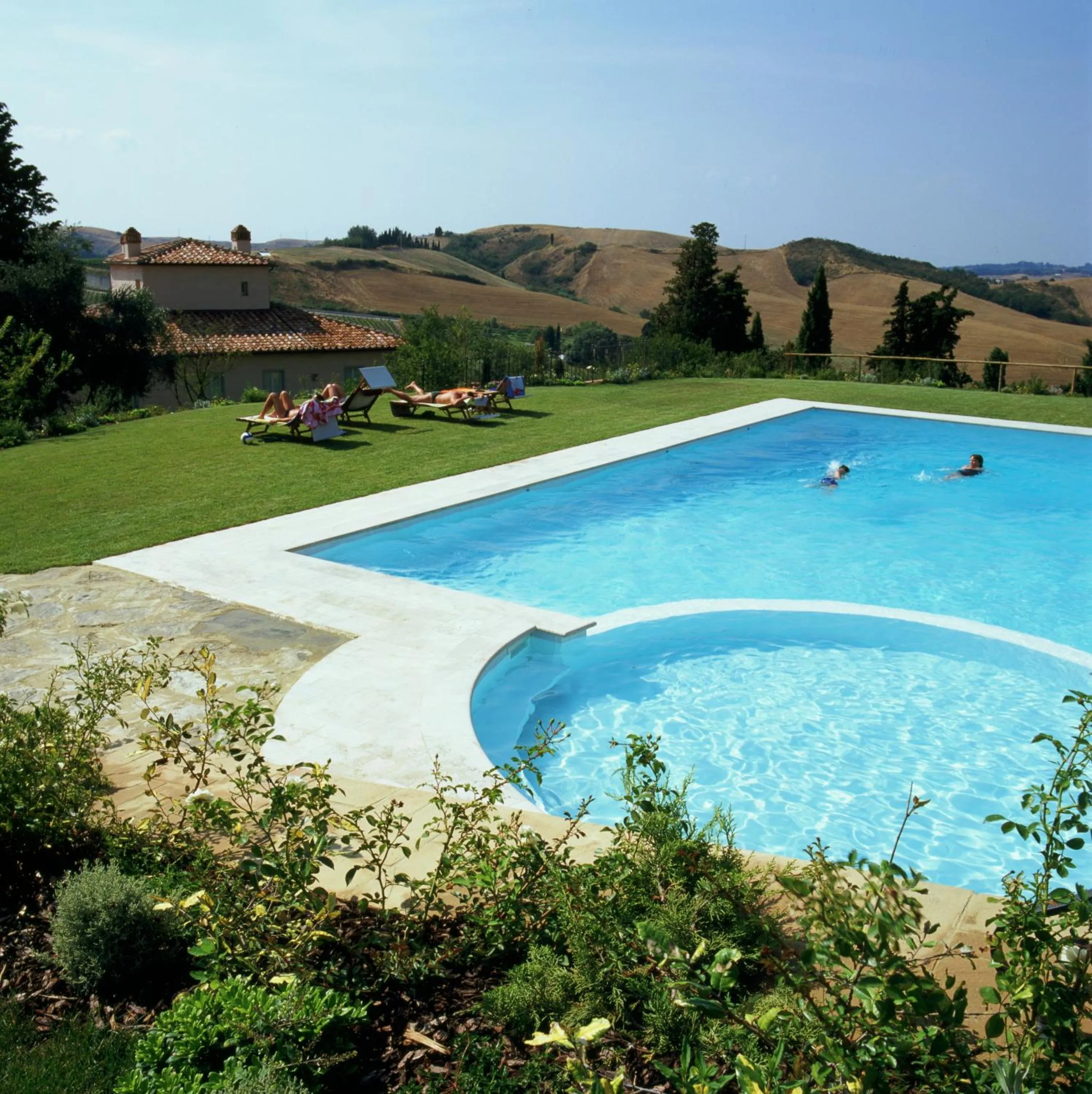 Swimming pool in Borgo della Meliana Gambassi Terme