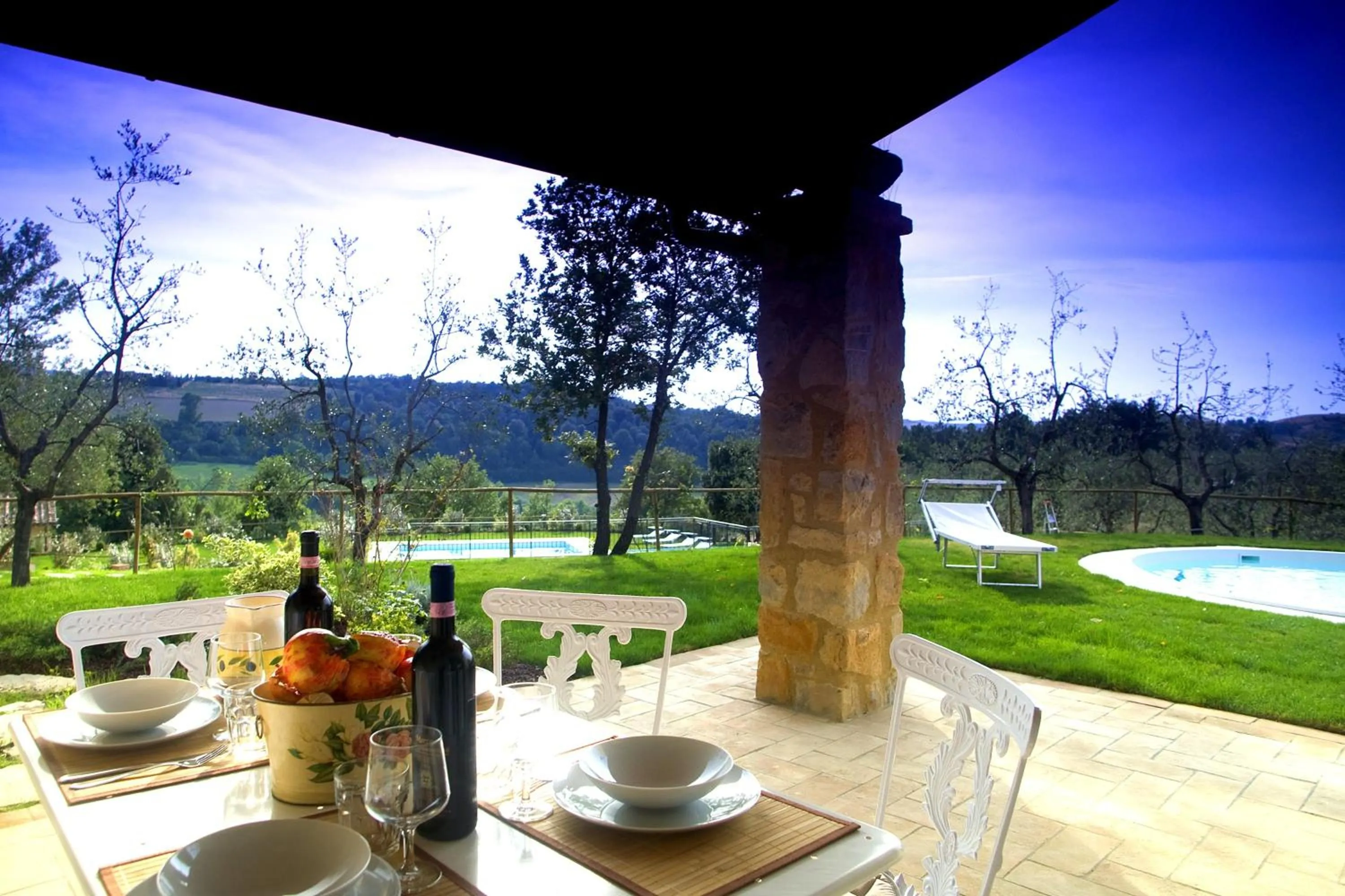 Patio in Borgo della Meliana Gambassi Terme