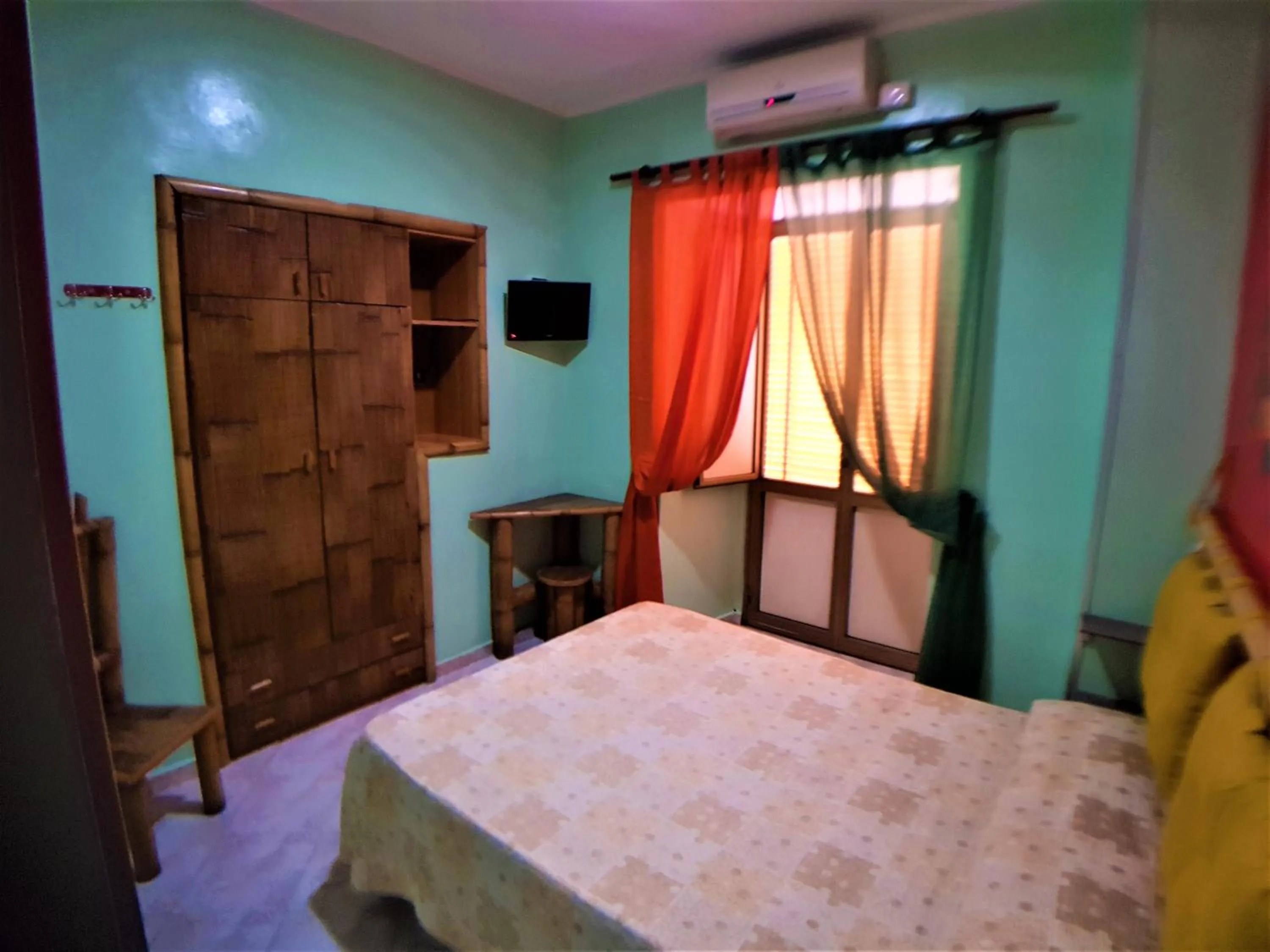 Bed in Hotel Ginevra