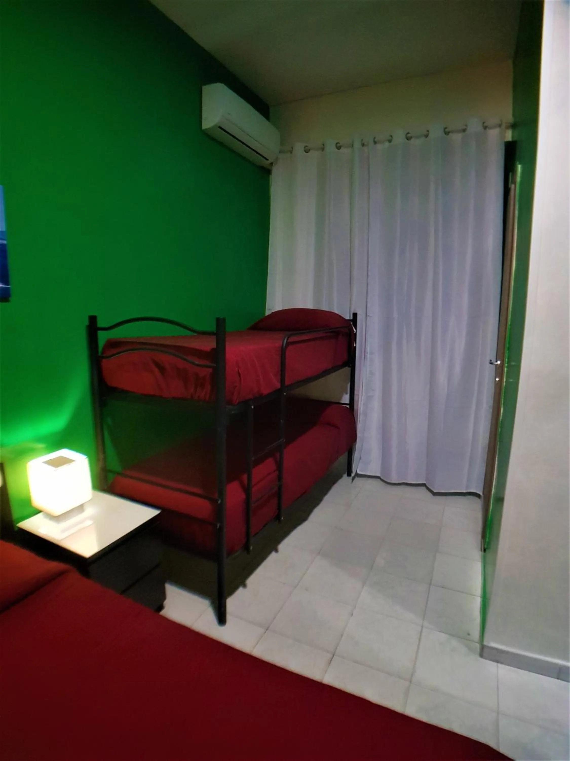 Bed in Hotel Ginevra