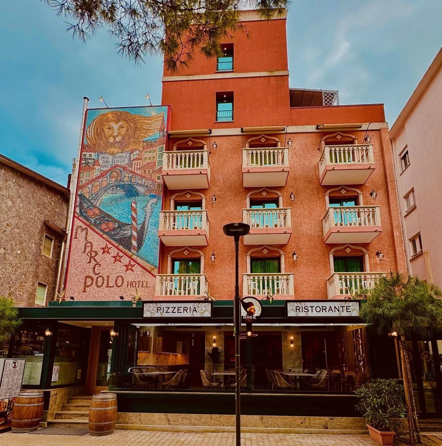 Property building in Hotel Marco Polo 3 Stelle Superior