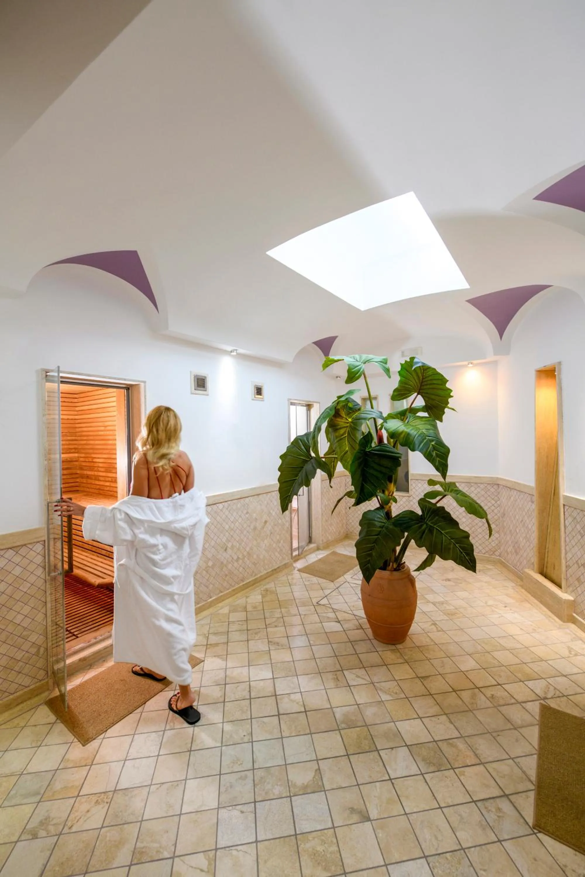 Spa and wellness centre/facilities in Hotel Terme San Michele & SPA, WorldHotels Distinctive