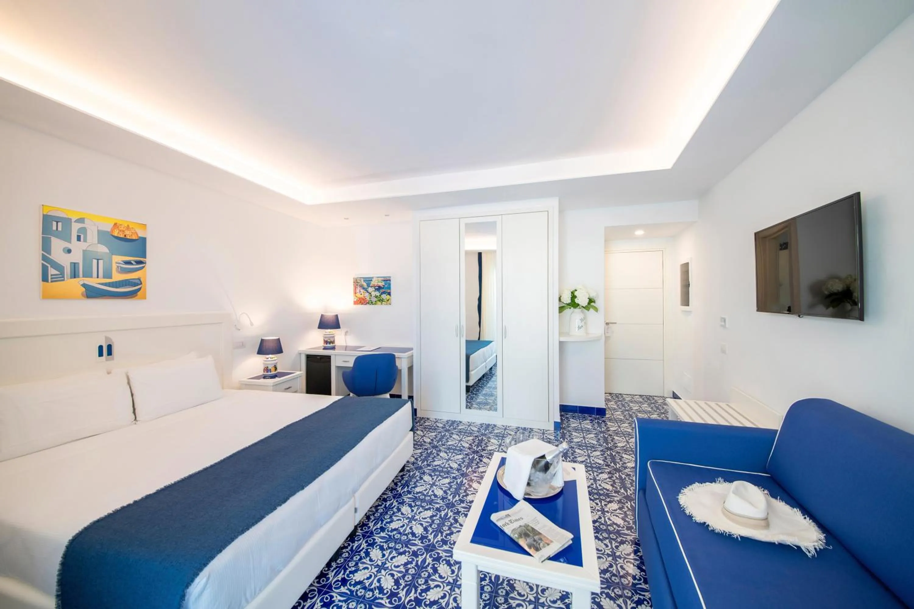 Bedroom, Bed in Hotel Terme San Michele & SPA, WorldHotels Distinctive