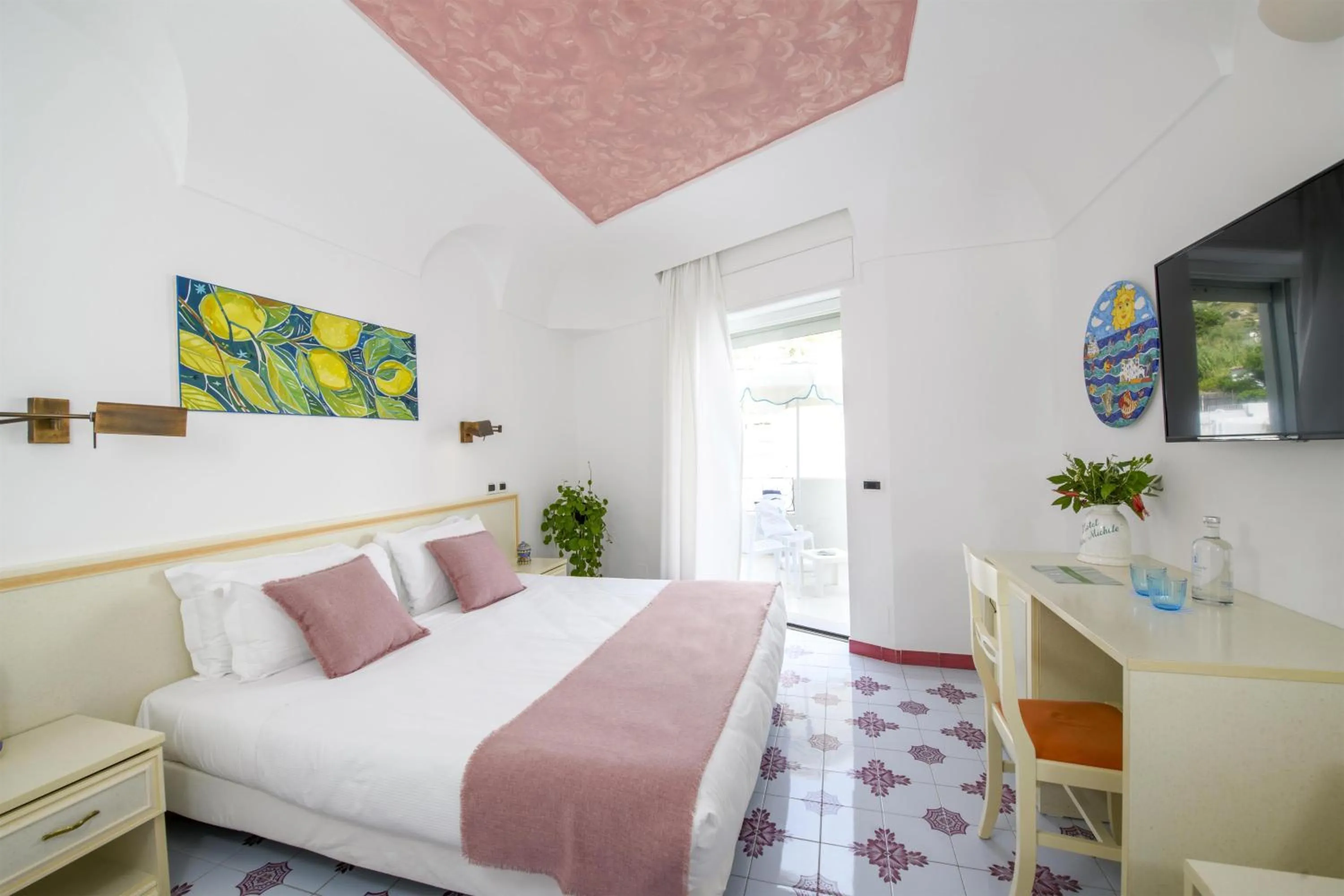 Bedroom, Bed in Hotel Terme San Michele & SPA, WorldHotels Distinctive