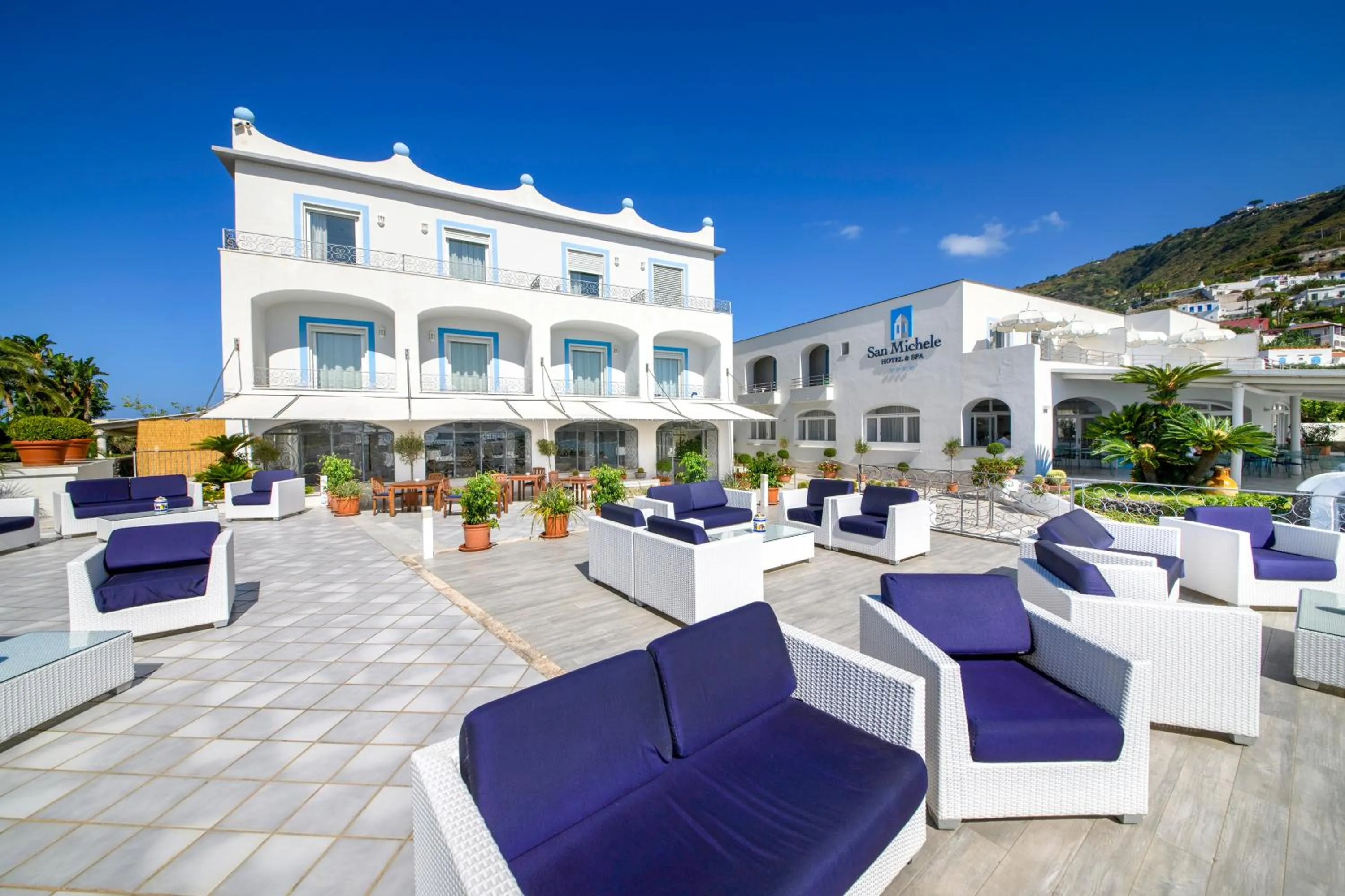 Balcony/Terrace in Hotel Terme San Michele & SPA, WorldHotels Distinctive