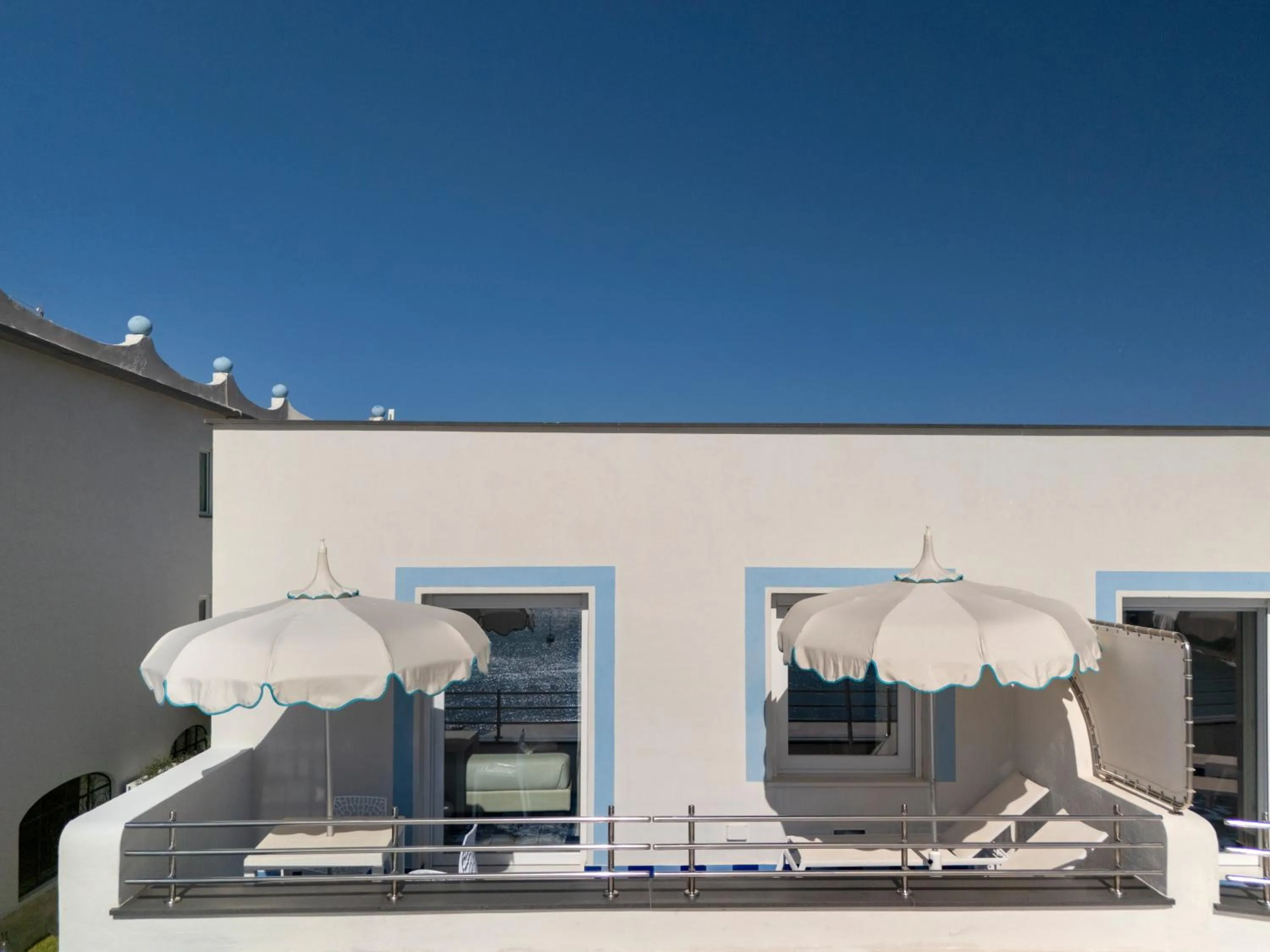 Balcony/Terrace in Hotel Terme San Michele & SPA, WorldHotels Distinctive