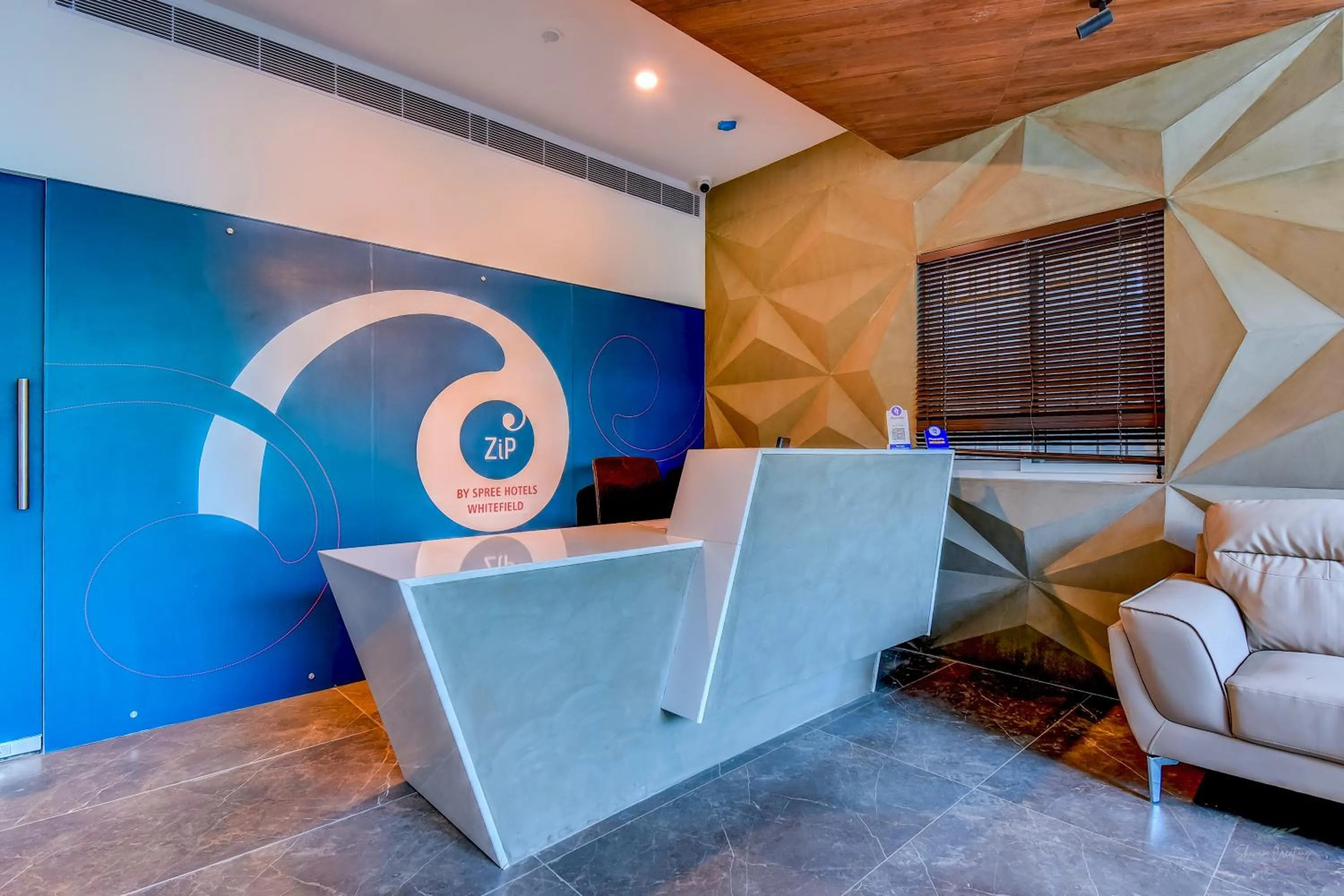 Lobby or reception in Zip By Spree Hotels Brookefield