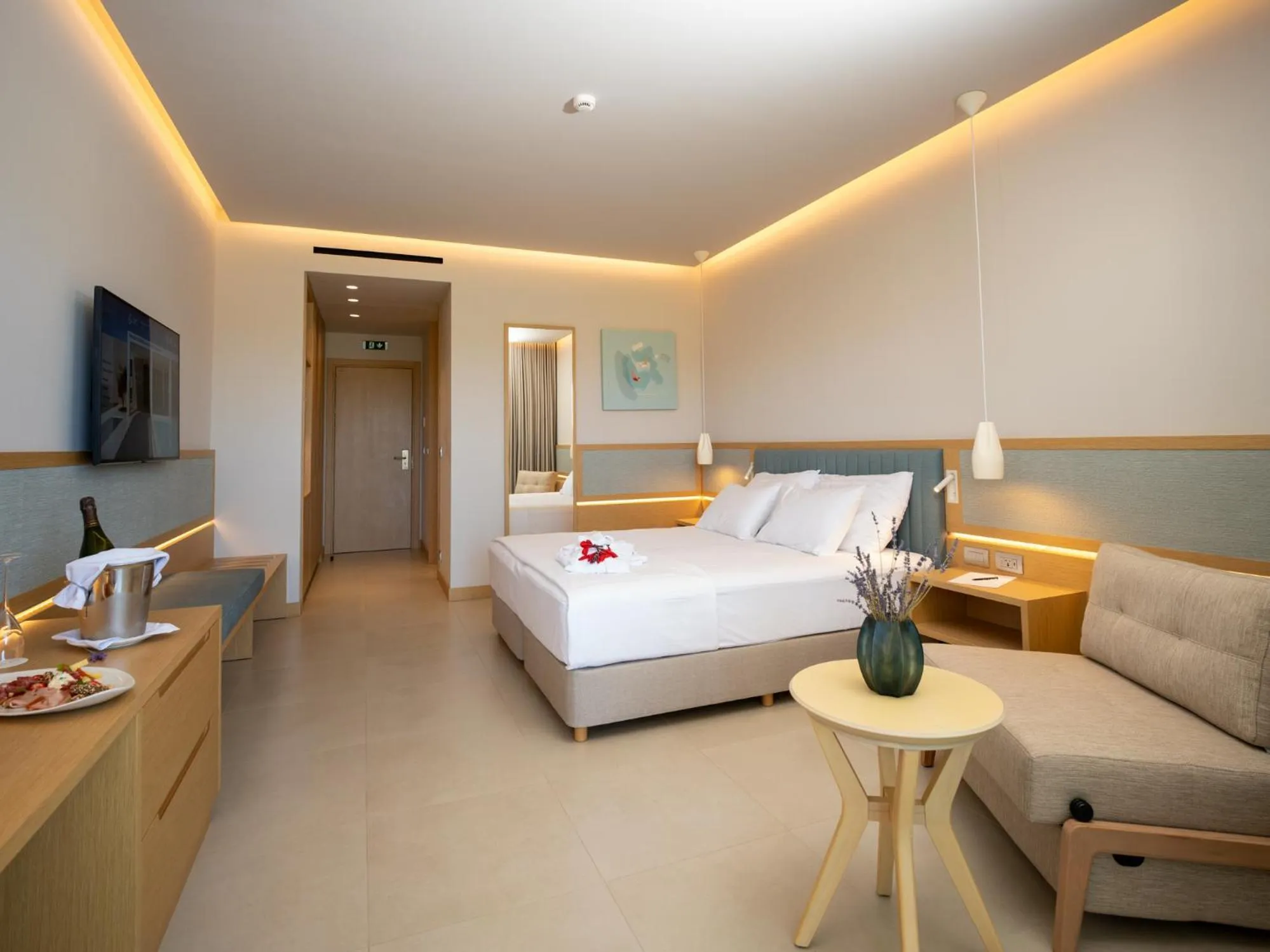 Bedroom, Bed in Ammoa Luxury Hotel & Spa Resort