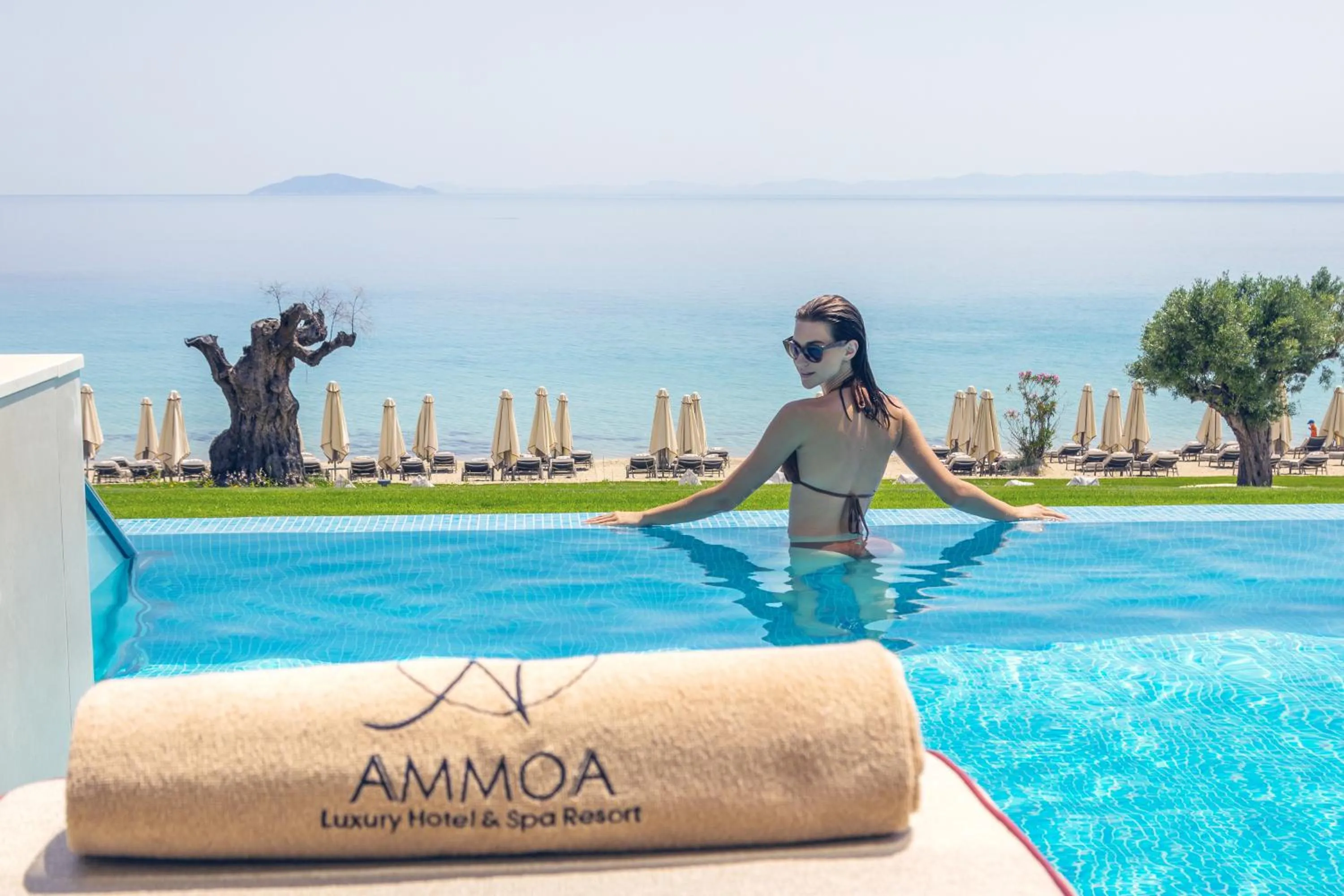 Swimming pool in Ammoa Luxury Hotel & Spa Resort