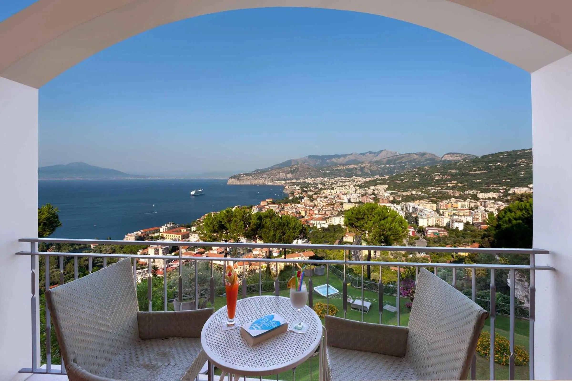 Sea view in Grand Hotel President