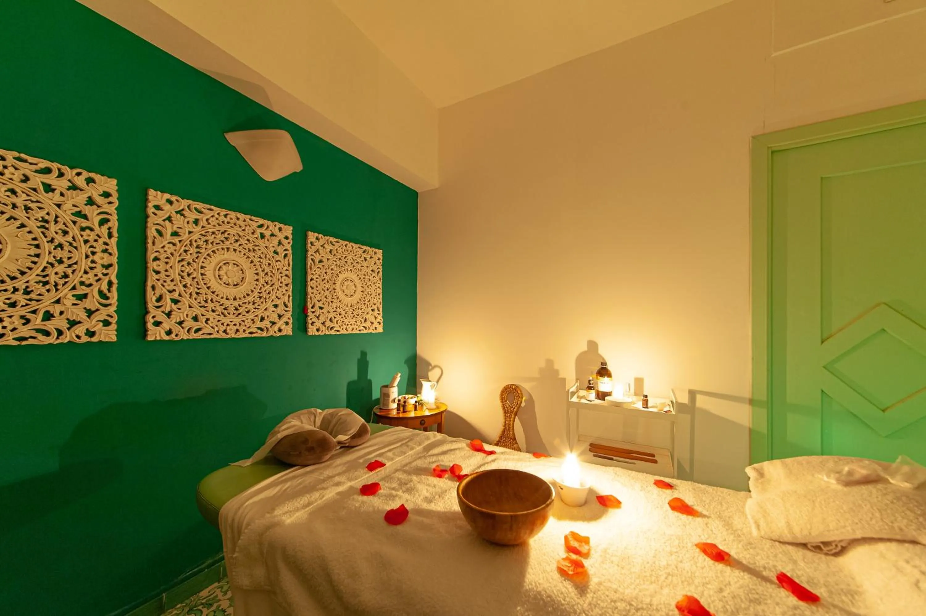 Spa and wellness centre/facilities, Bed in Grand Hotel President